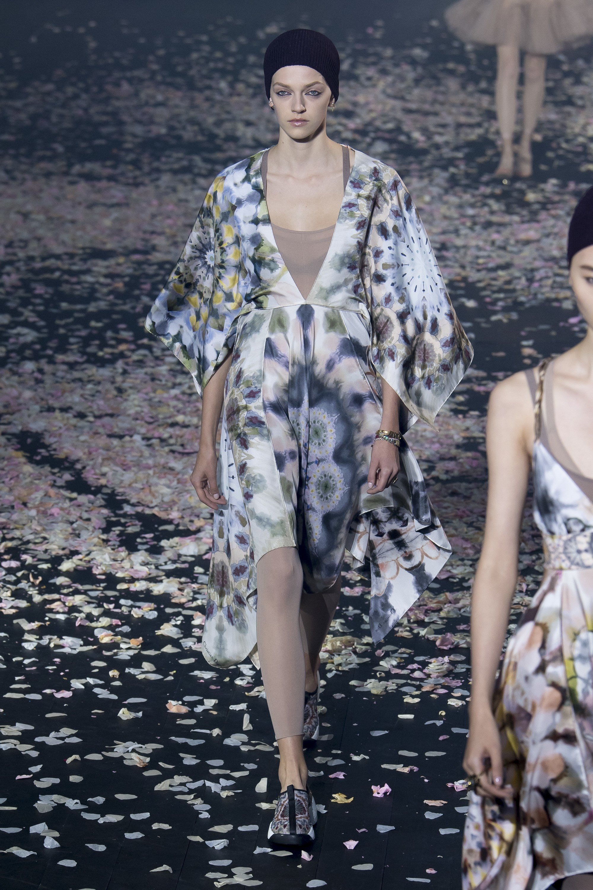 Dior has tapped into tie-dye for its spring/summer 2019 collection.
