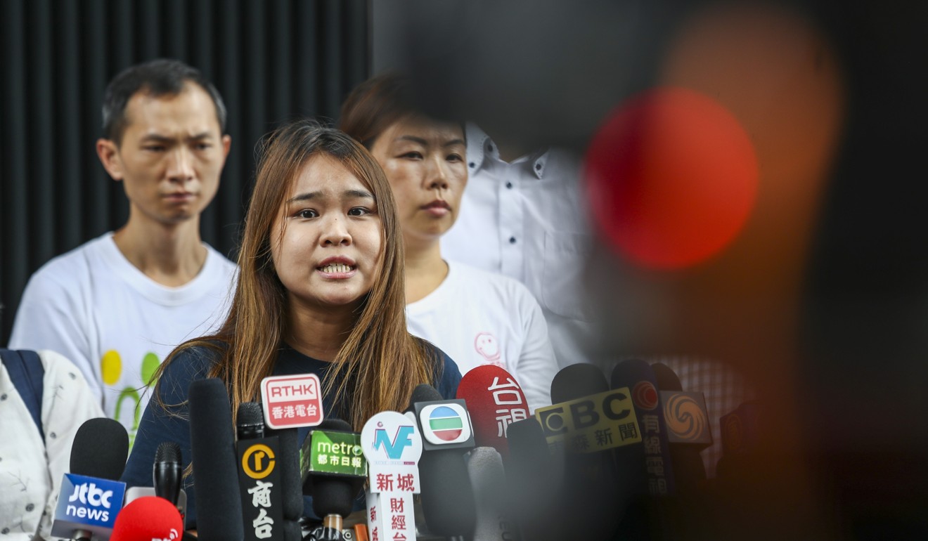 Naomi Ho says some young people see no future in Hong Kong. Photo: Nora Tam