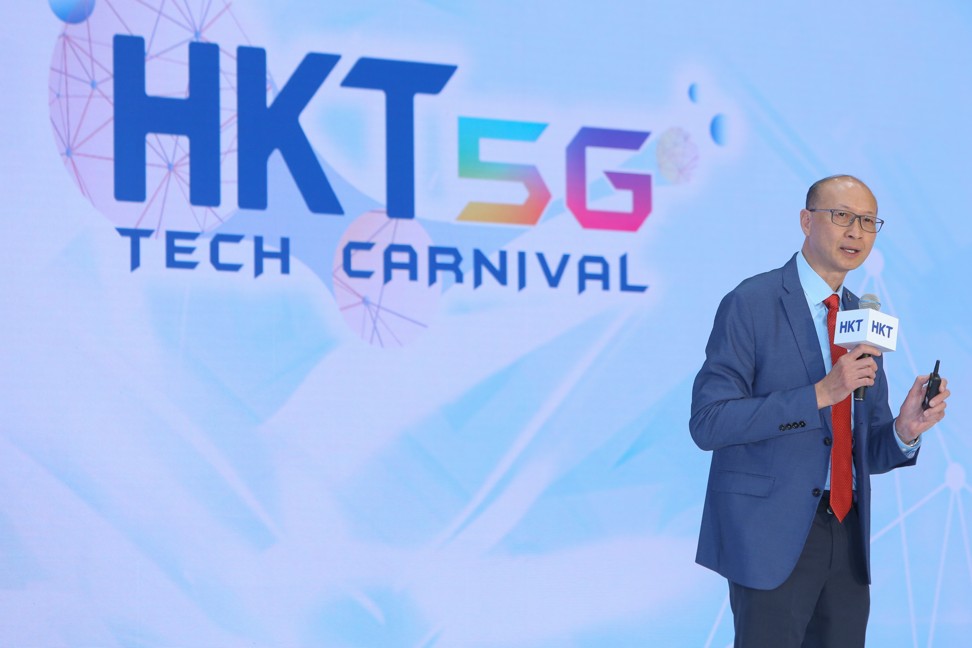 Head of Electronics and ICT Clusters of the Hong Kong Science and Technology Parks Corporation, Peter Yeung described his vision of a smart city living with an audience that included tech industry leaders.
