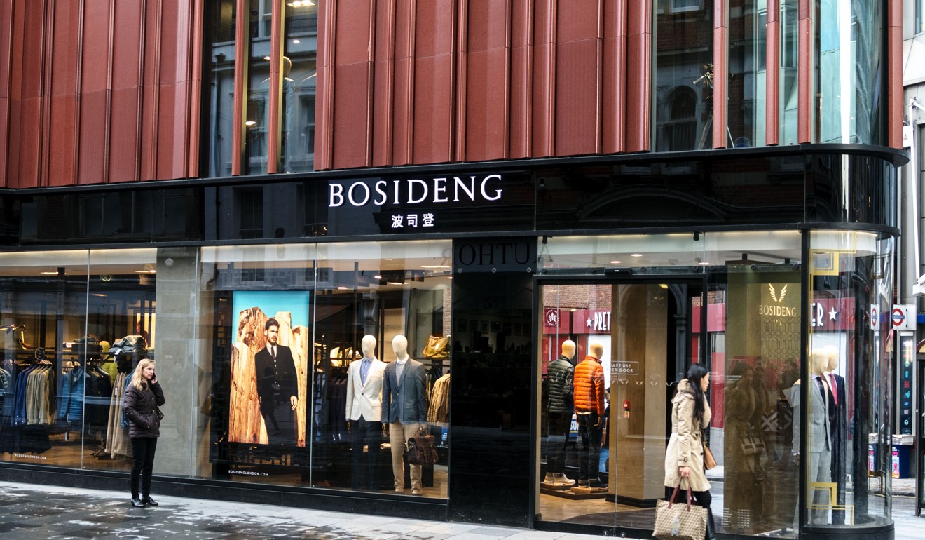 Bosideng’s shop in London’s Bond Street. Photo: Alamy