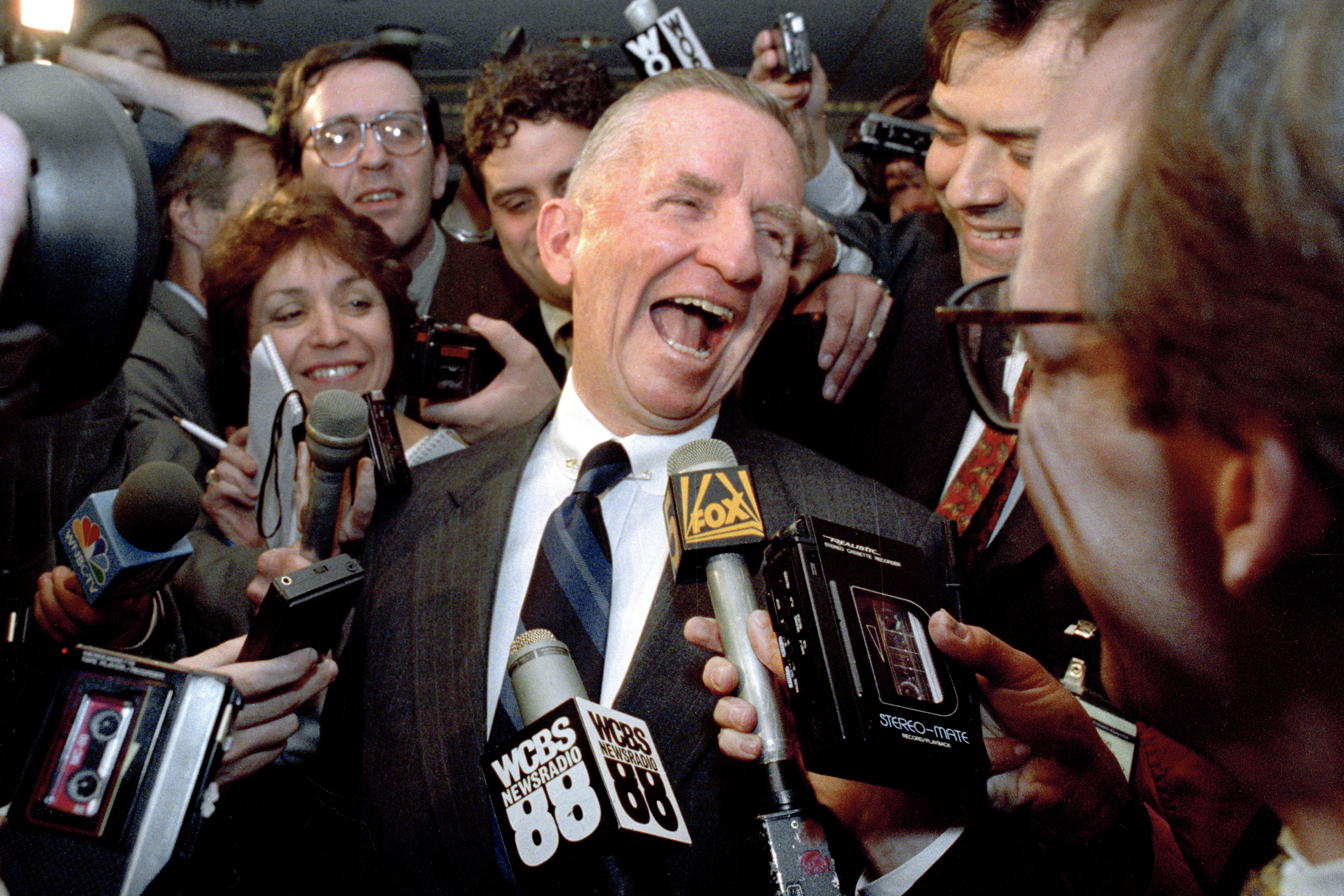 Texas billionaire Ross Perot, who died on July 9 at age 89, captivated the American public with a presidential campaign that used many of the same themes Donald Trump would later employ. Photo: AP
