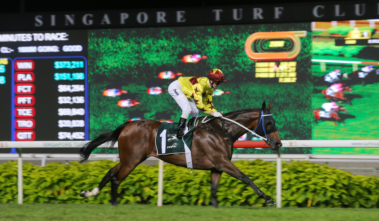 Southern Legends wins the Kranji Mile in Singapore.