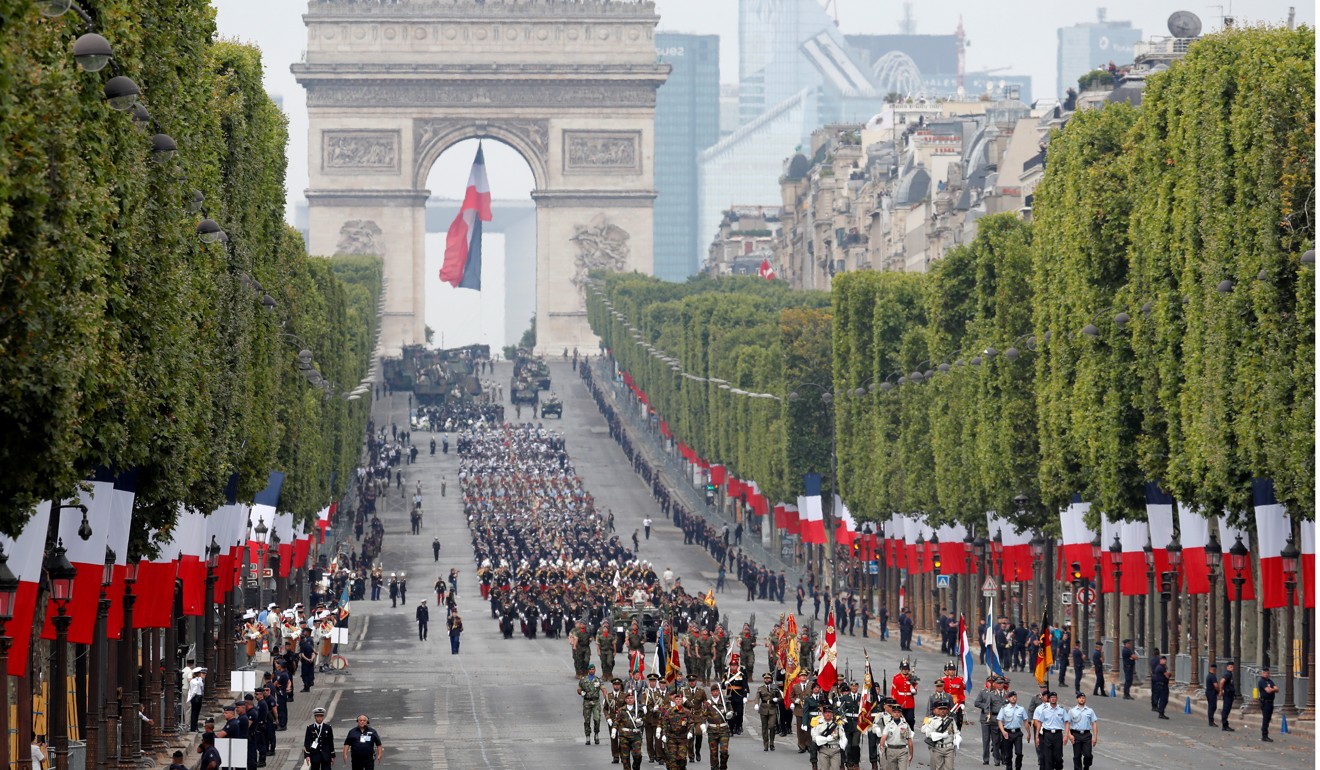 Bastille Day: France showcases military might, ties with European ...