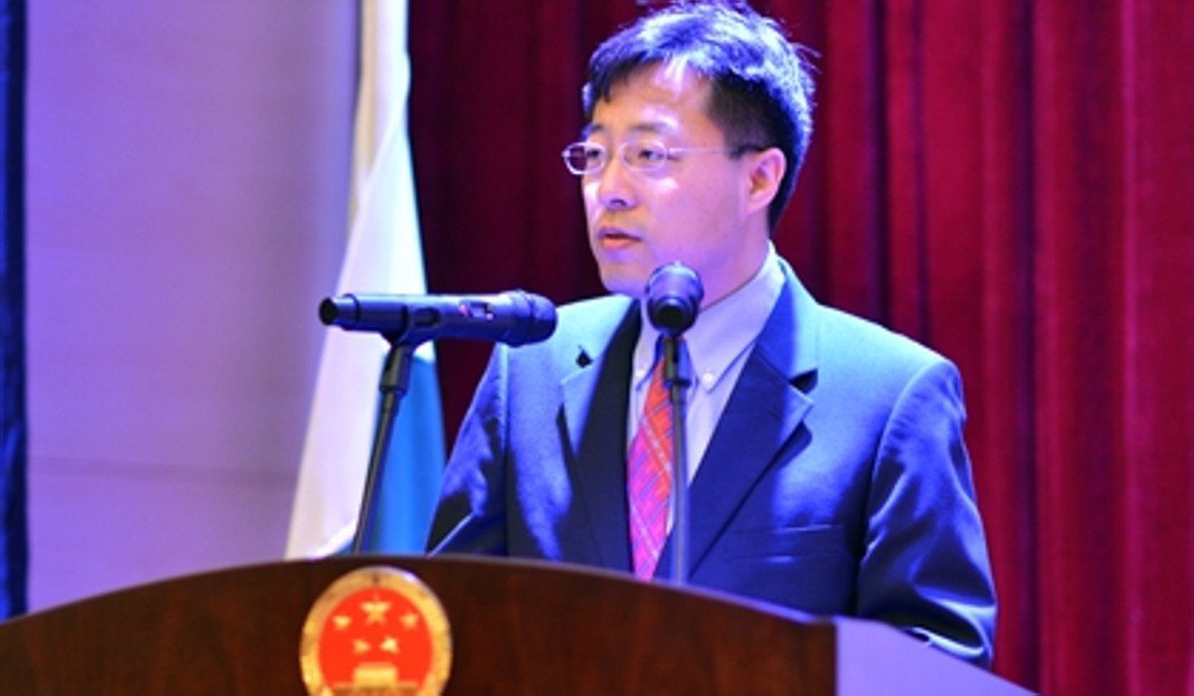 Zhao Lijian is the deputy chief of mission at the Chinese embassy in Islamabad. Photo: Weibo