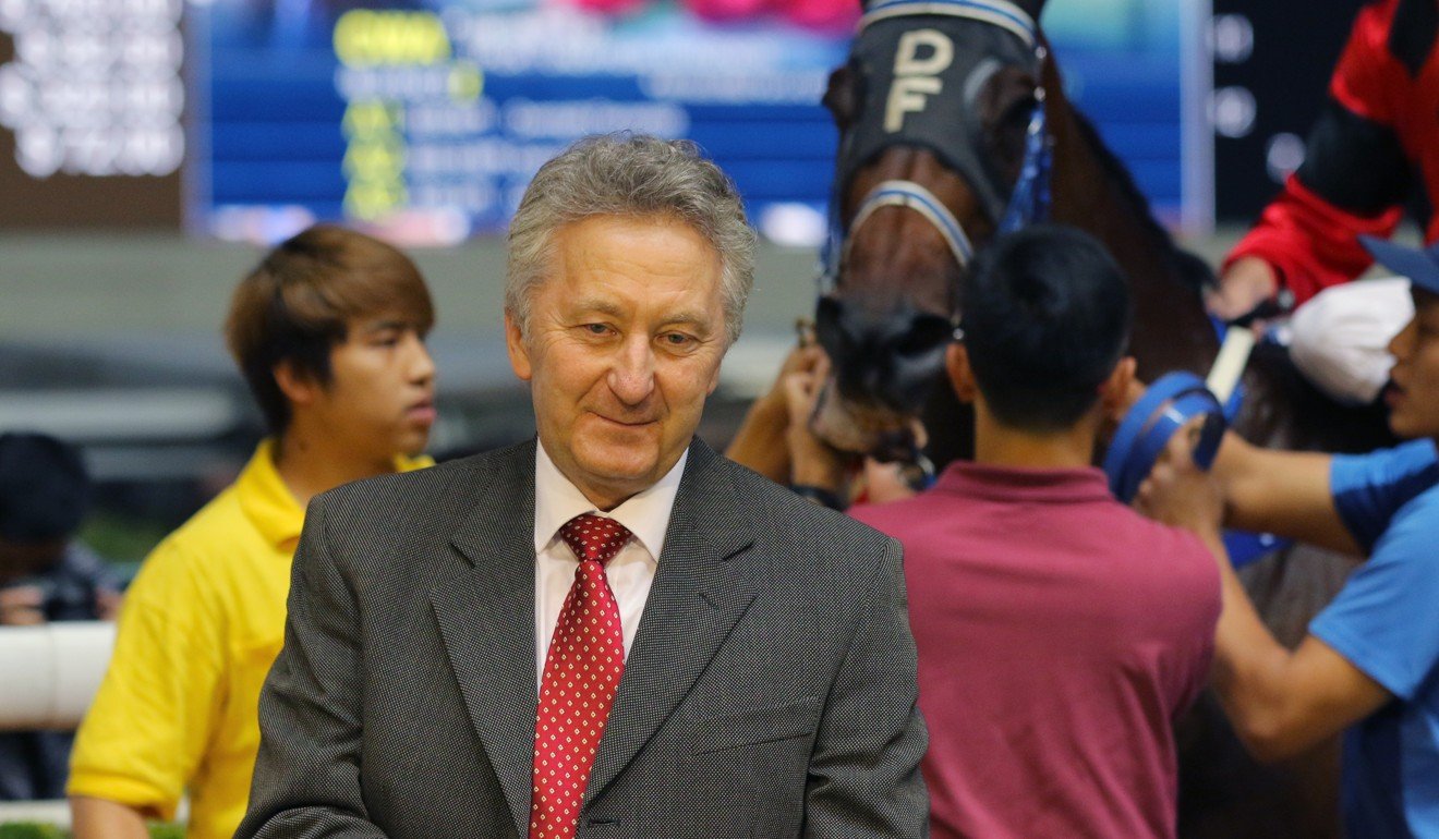 David Ferraris has lamented the uneven playing field for trainers without stables at Conghua.