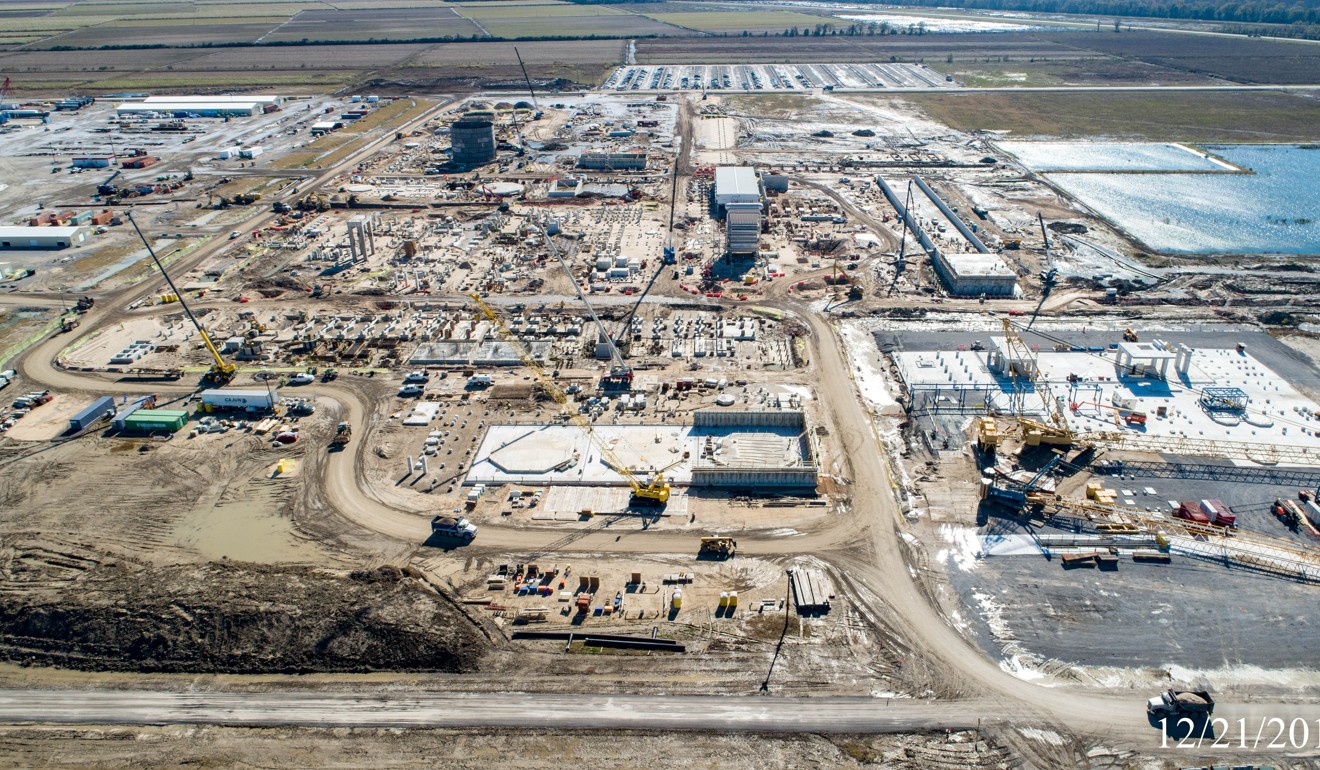 Shandong Yuhuang Chemical Co is building a US$1.85 billion plant in Louisiana. Photo: Handout