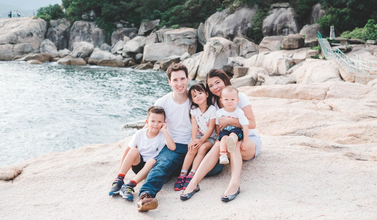 From left: Caleb, Florian, Chloe, Cherie and Cyrus Schild.