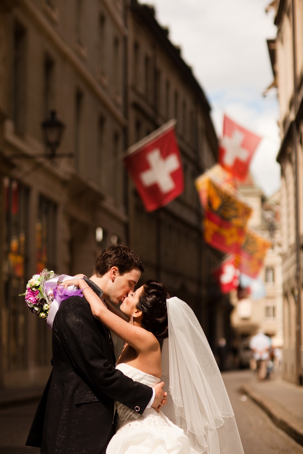 The Schilds were married in August 2010 in Switzerland.
