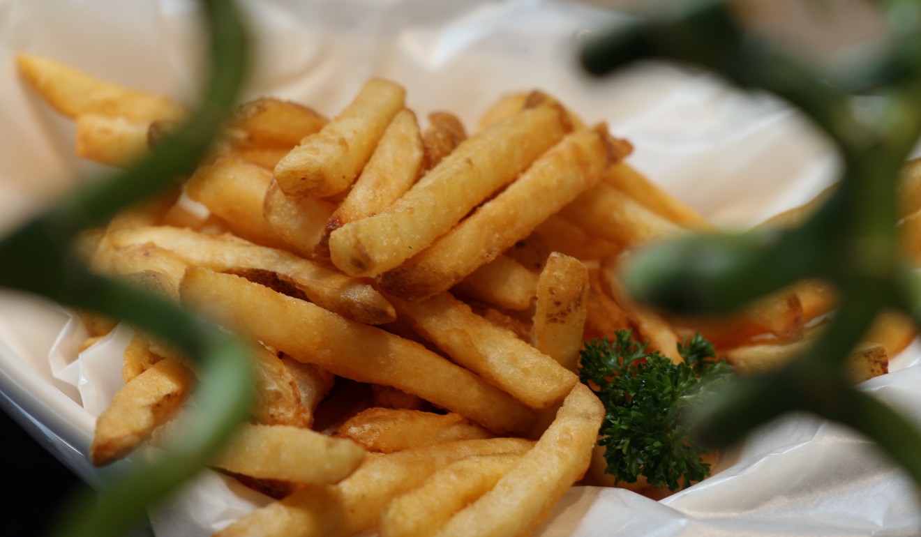 French fries came second on the list. Photo: Oliver Tsang