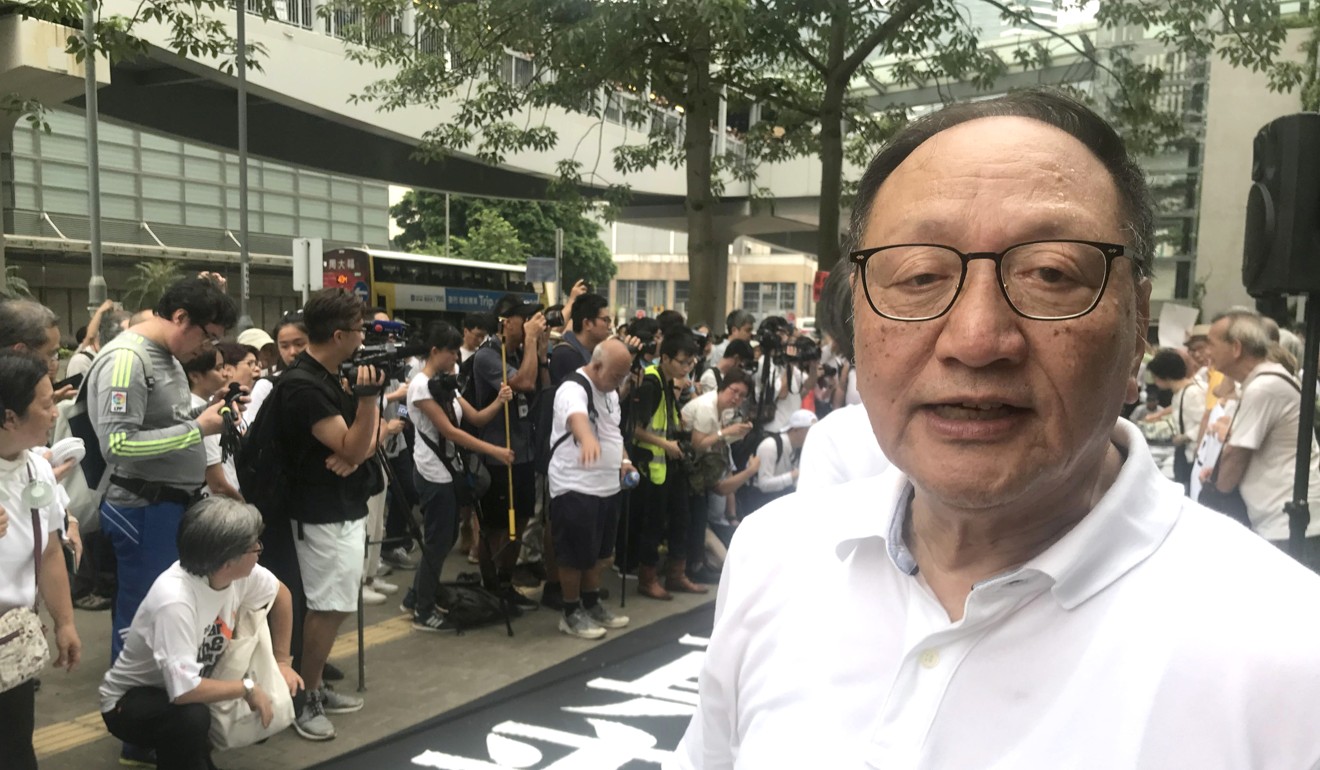 Stephen Char says he is extremely disappointed with the government. Photo: Kimmy Chung