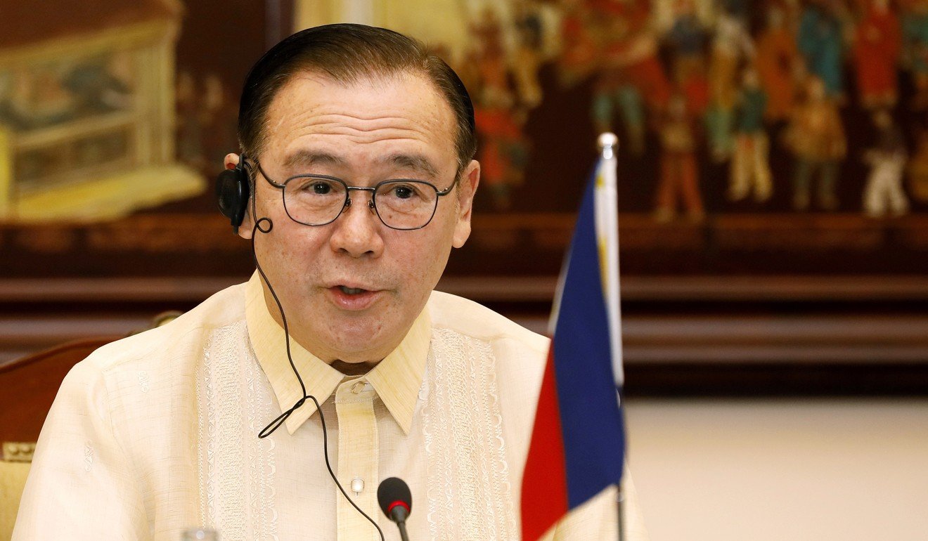 Philippines foreign secretary Teodoro Lopez Locsin Jnr. Photo: EPA-EFE