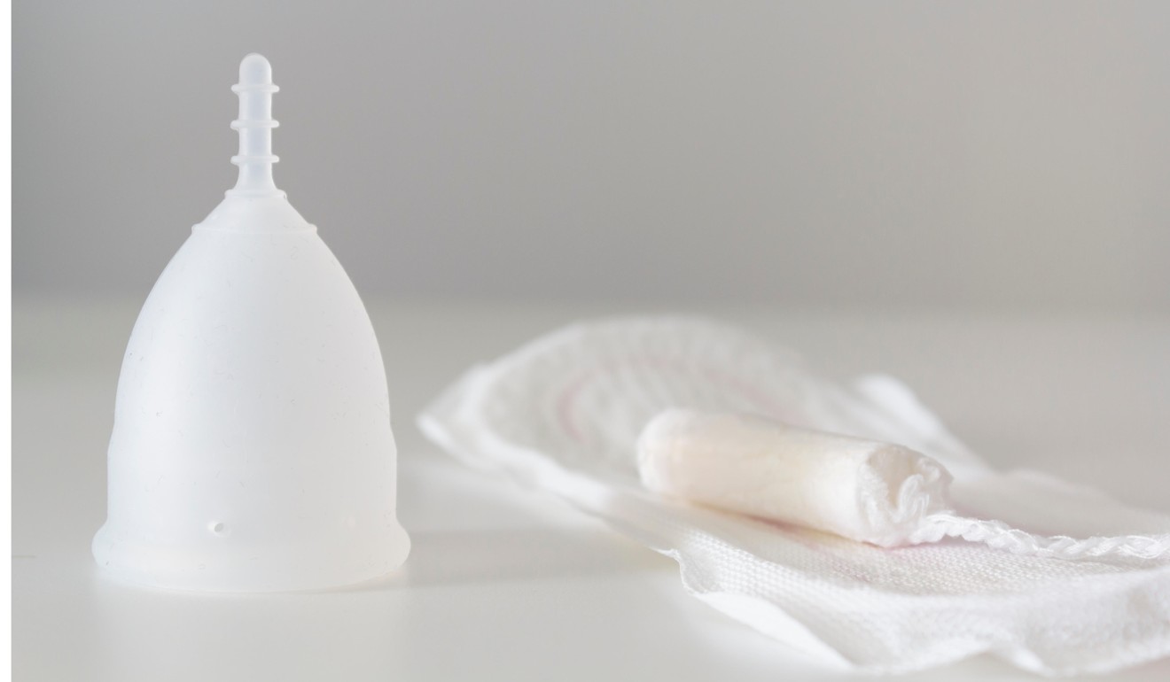 Menstrual cups are reusable, making them better value than sanitary pads and tampons. Photo: Alamy