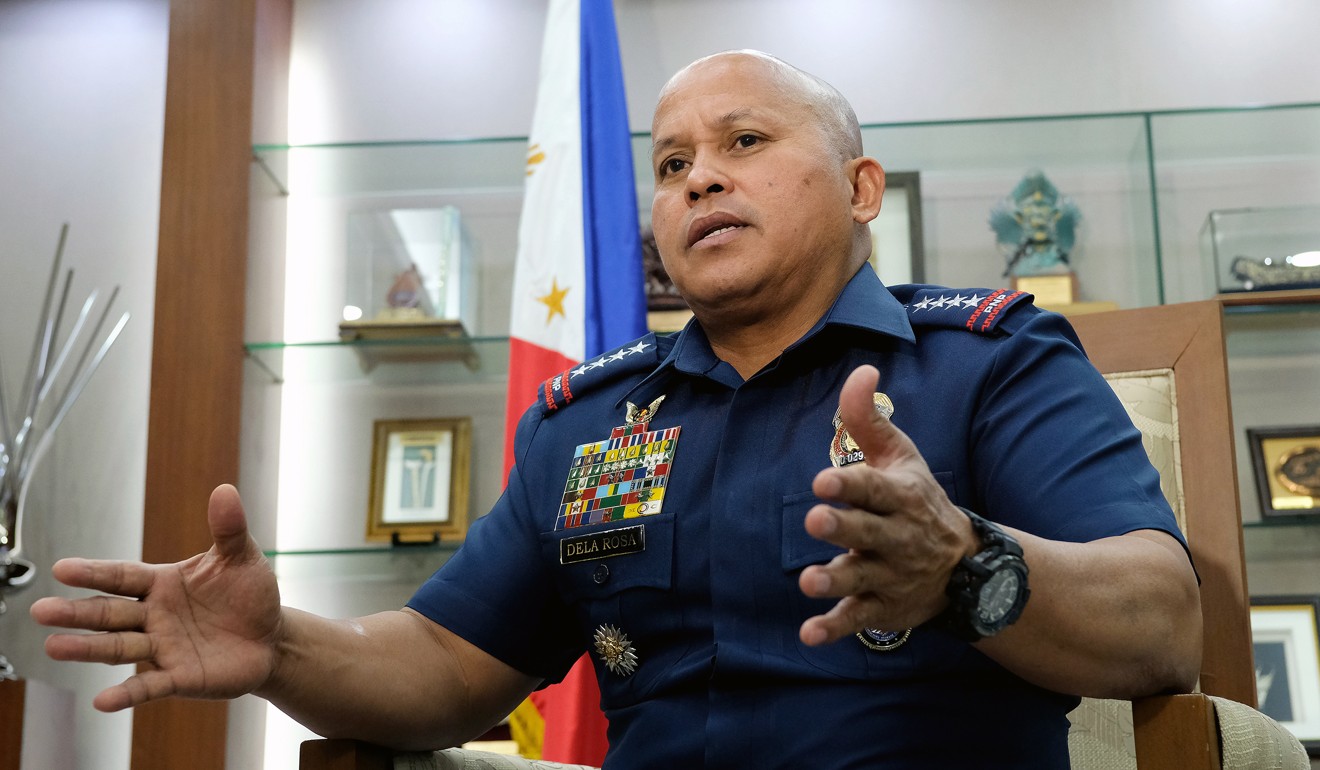 Ronald dela Rosa, former Philippine national police chief. Photo: Bloomberg