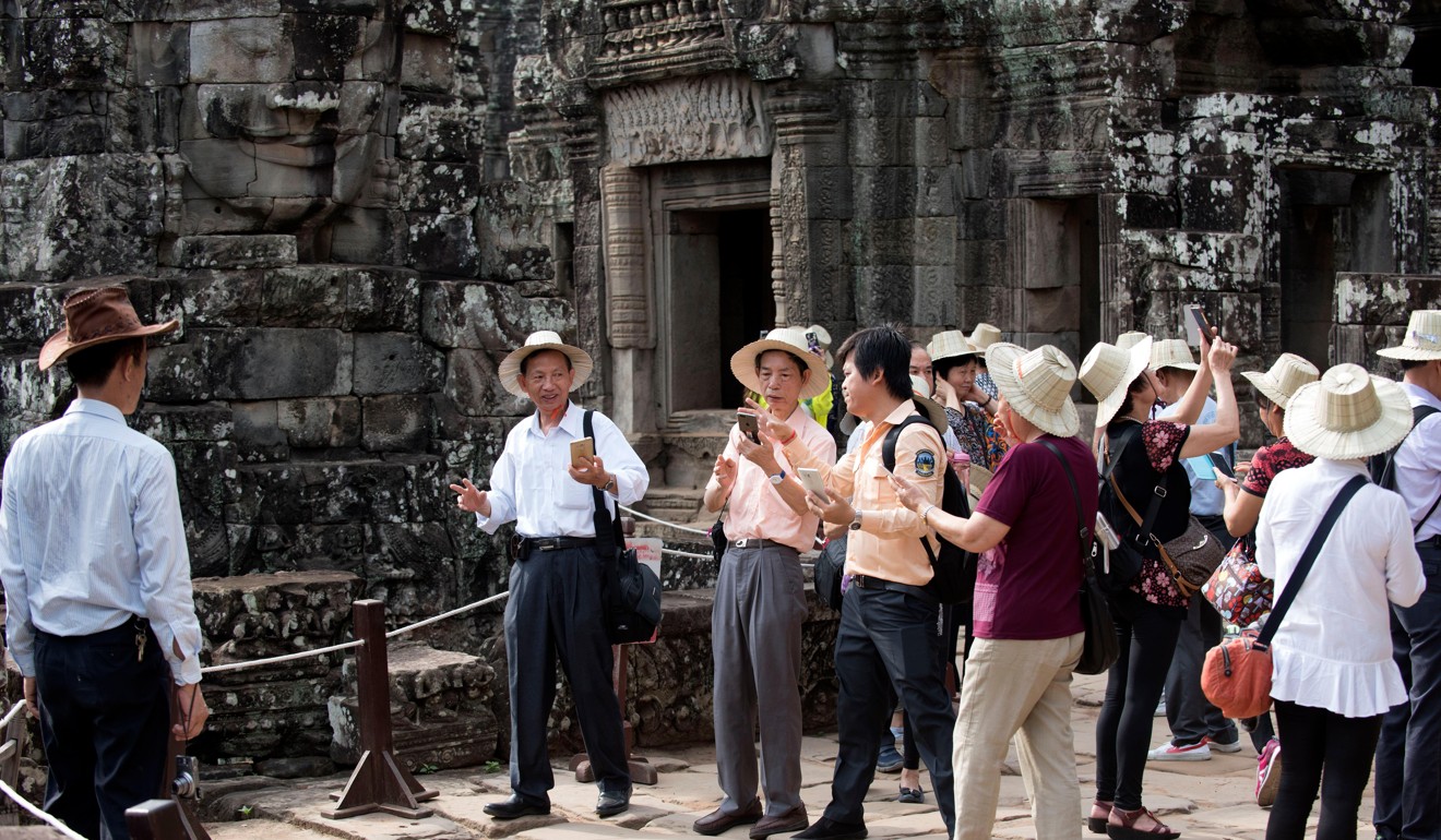 Chinese tourists in Siem Reap. Photo: Handout