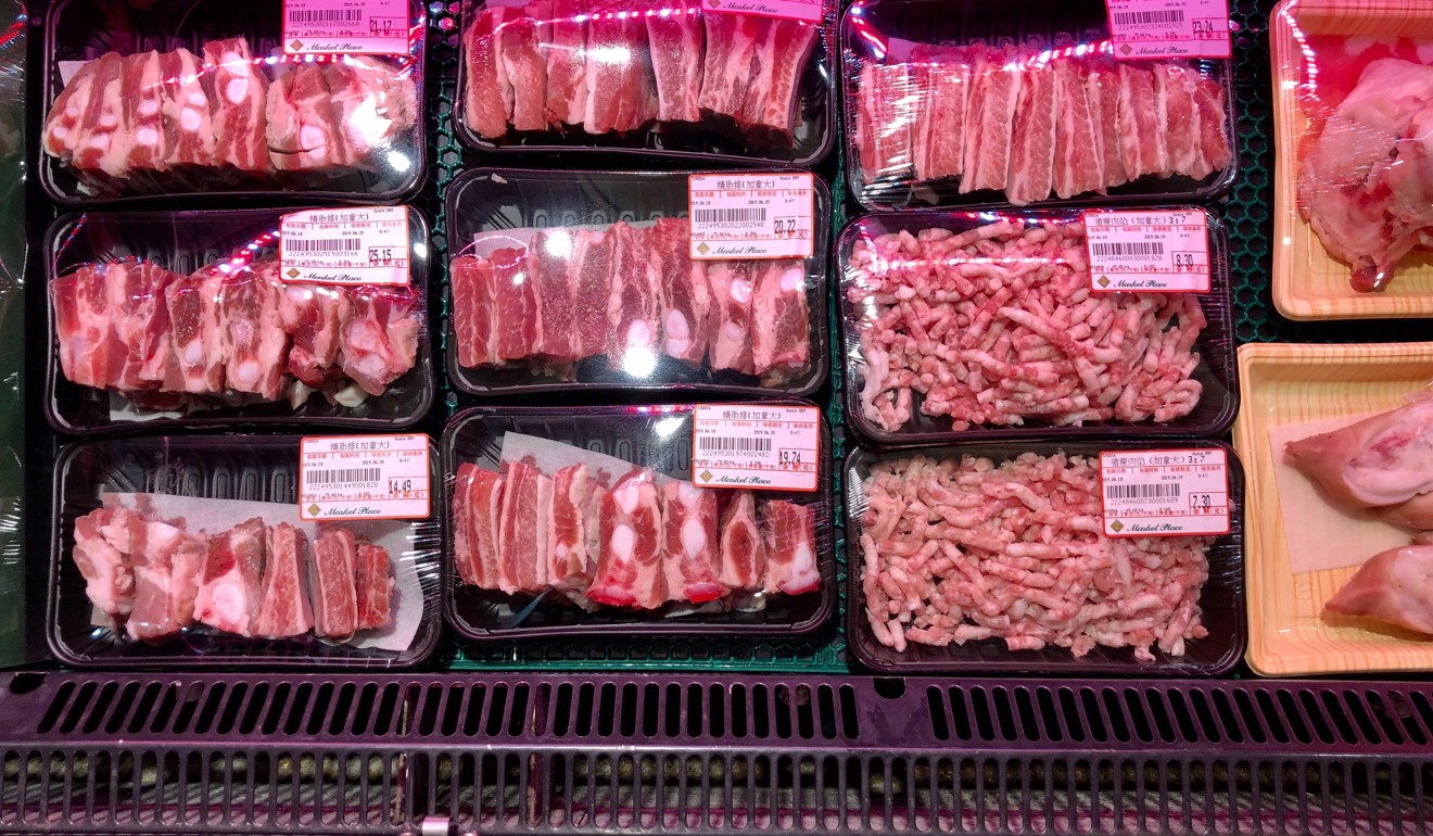 China has banned all Canadian meat imports. Photo: AP
