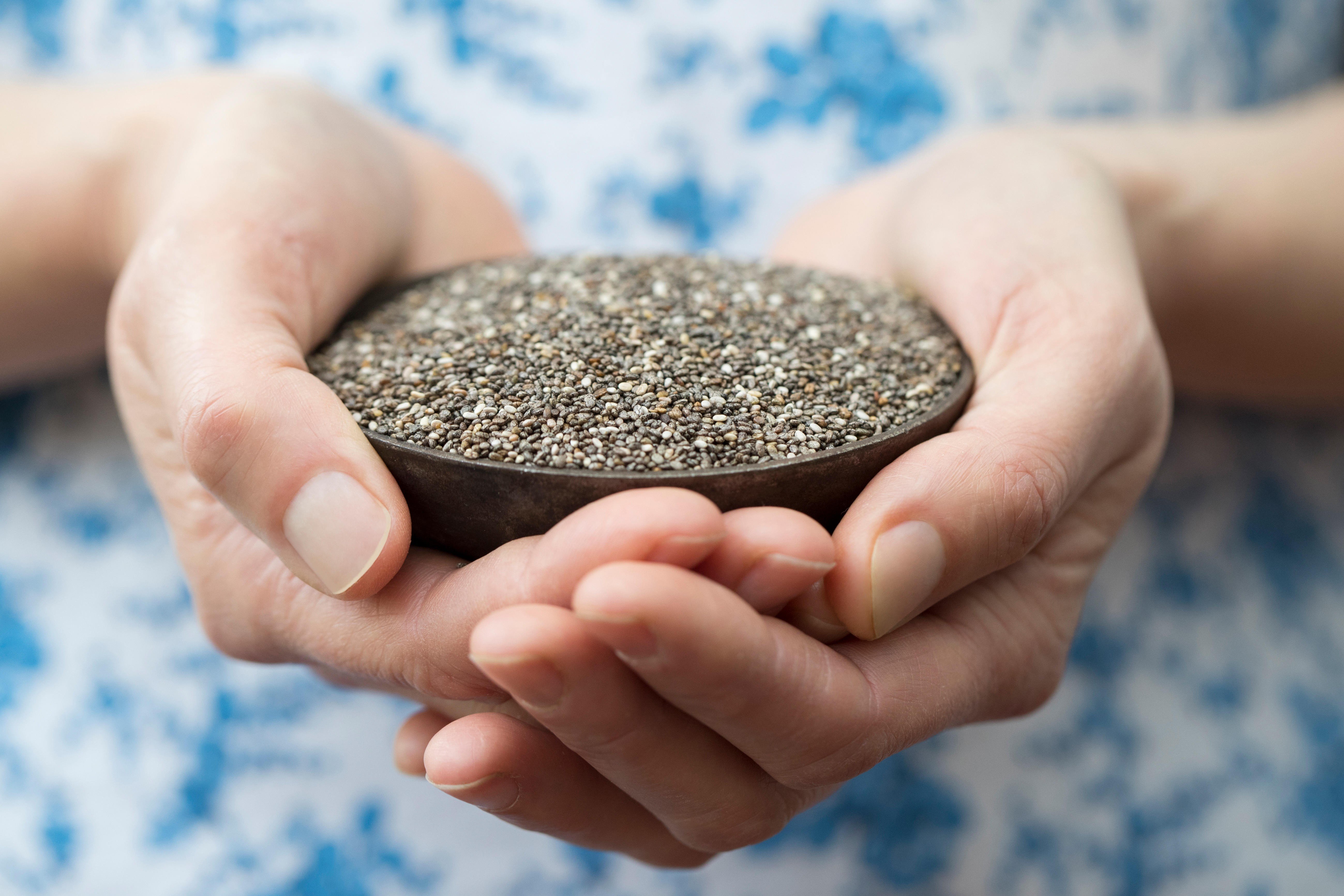 Chia seeds may cause allergic reactions, especially in people who are allergic to sesame, mint or mustard seeds. Photo: Alamy
