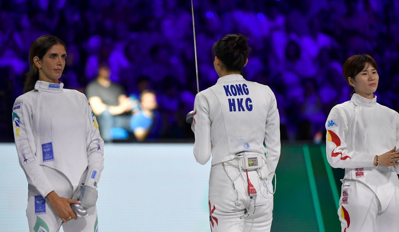 Vivian Kong has achieved a first-ever medal at the world championships for Hong Kong. Photo: FIE/Facebook