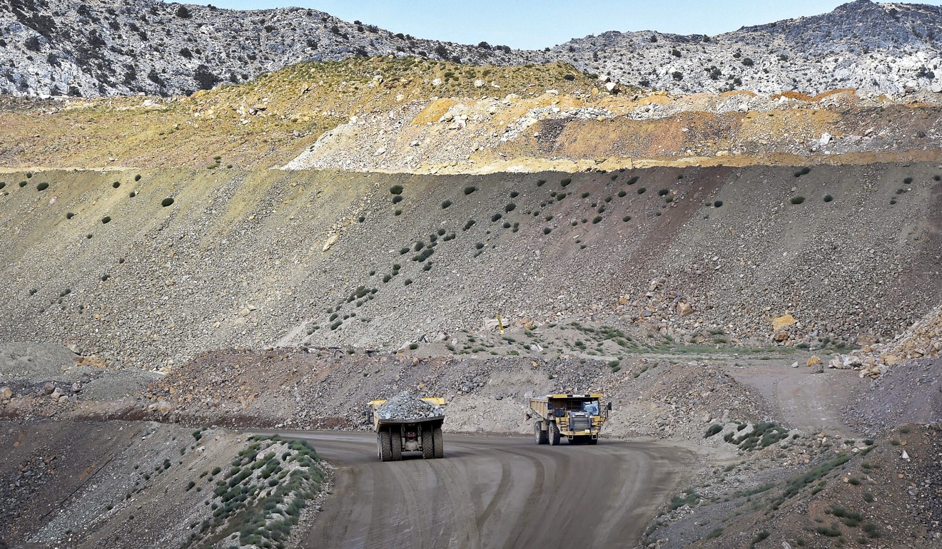 The Mountain Pass rare earth mine in California. Photo: Reuters