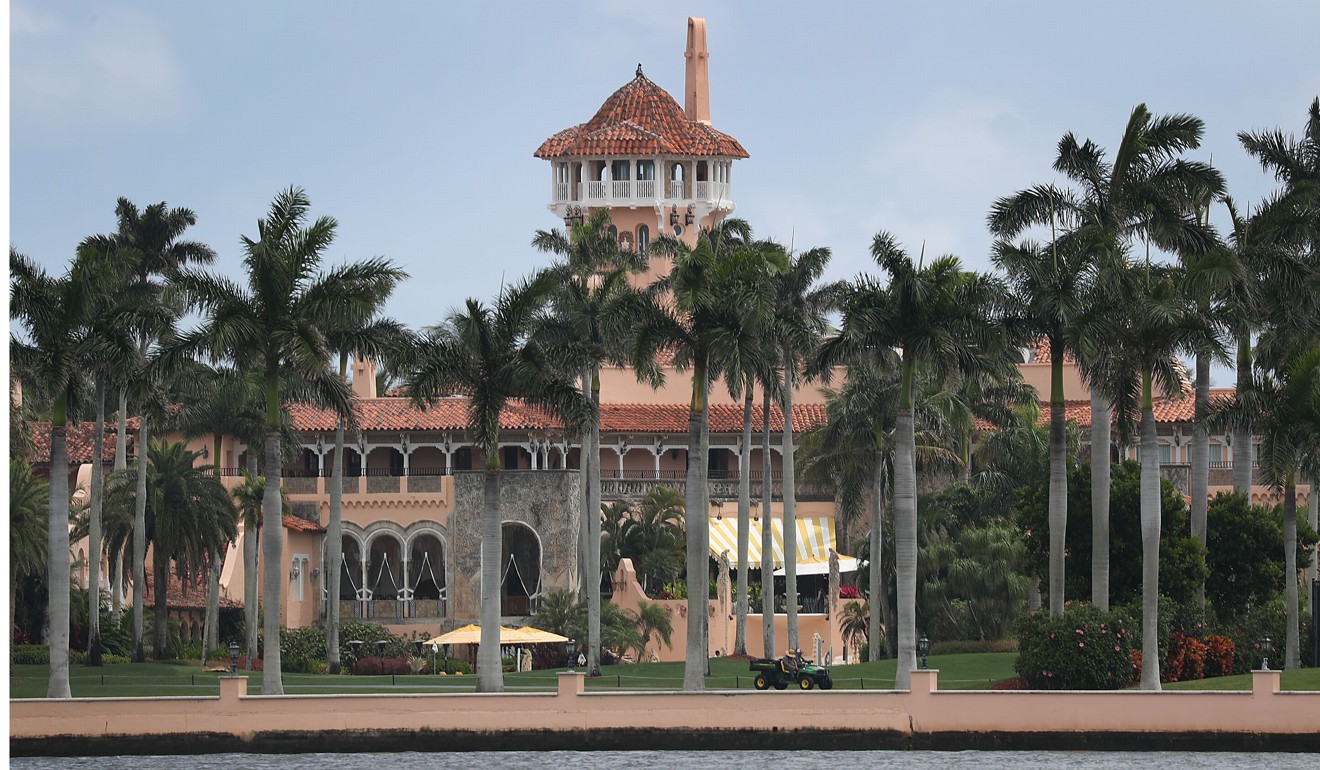 Donald Trump’s Mar-a-Lago resort in West Palm Beach. File photo: AFP
