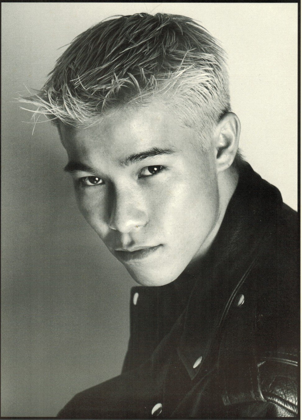Jason Tobin as a 21-year-old actor living in Los Angeles with blond hair. Photo: Handout