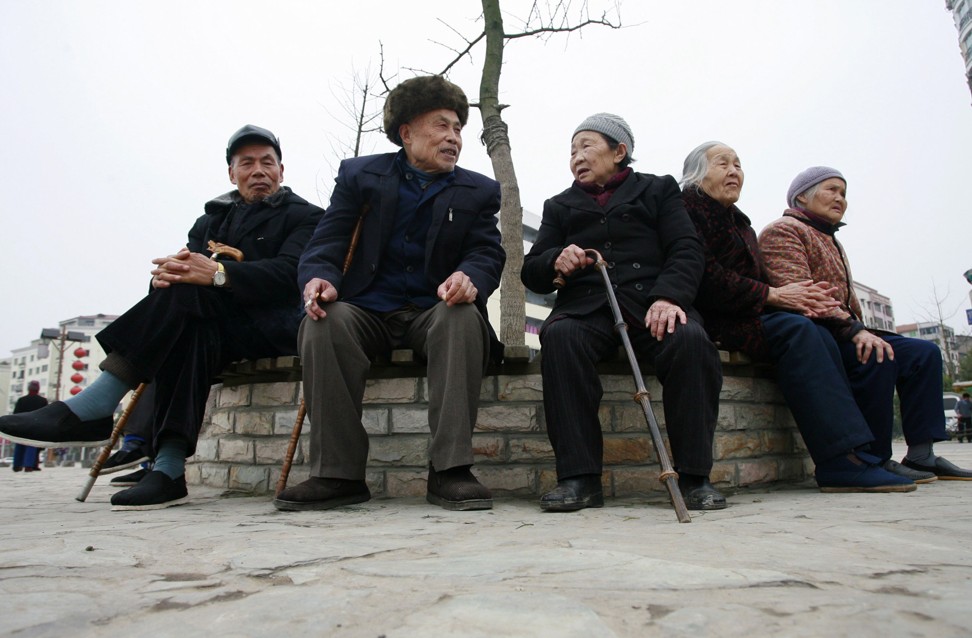 It is expected that by 2050, 330 million Chinese citizens will be over 65. Photo: Reuters