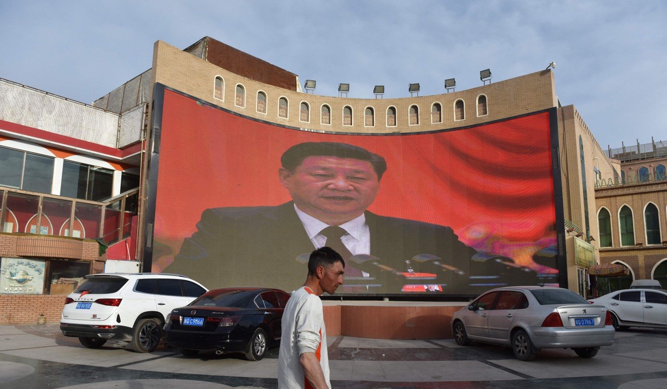 China describes the detention camps in Xinjiang as training and education centres. Photo: AFP