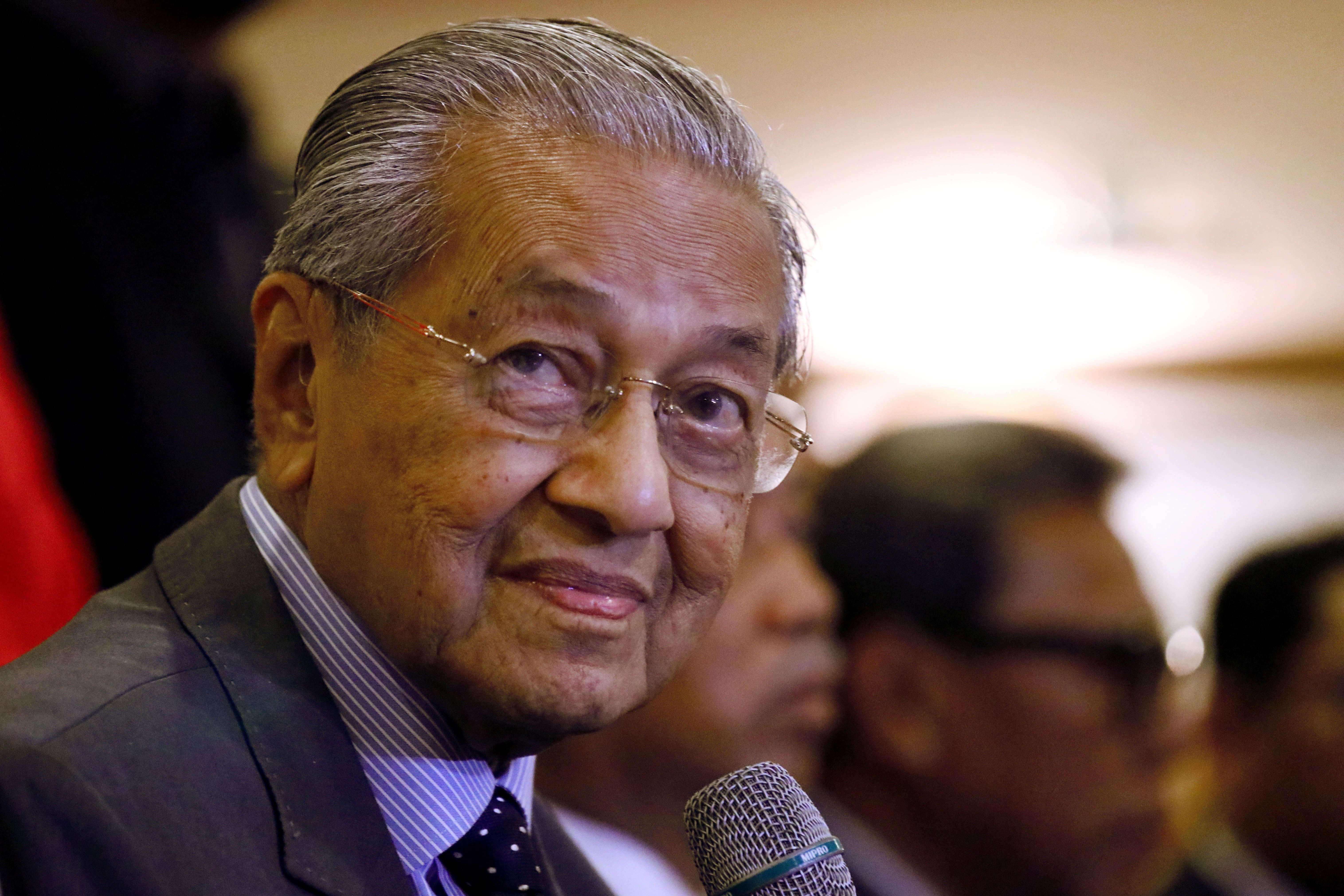 Malaysia's Prime Minister Mahathir Mohamad. Photo: Reuters