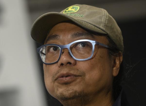 Thai artist Rirkrit Tiravanija. Photo: AFP