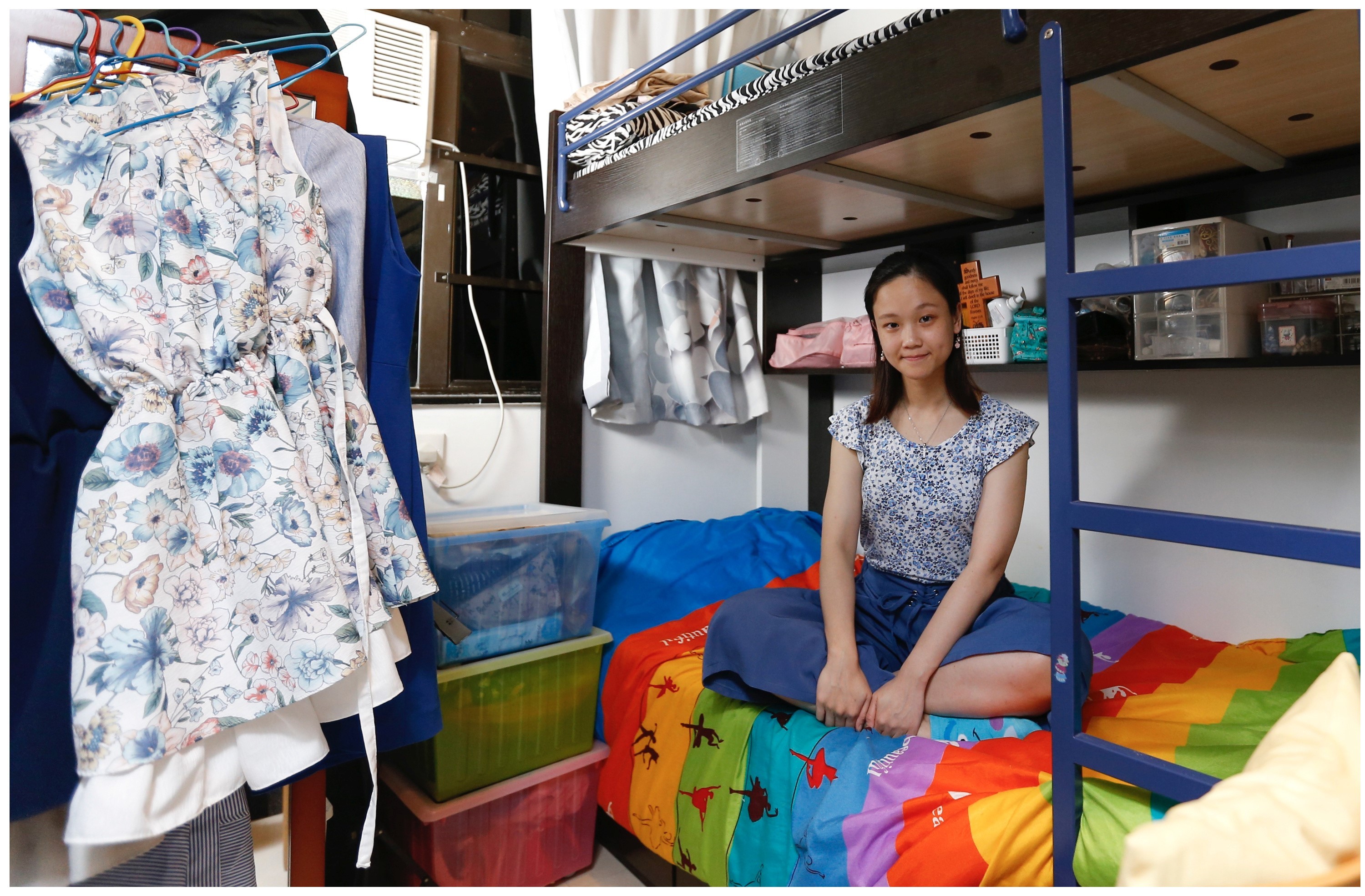 Eunice Wai said life was getting increasingly difficult for Hongkongers. Photo: Thomas Peter / Reuters