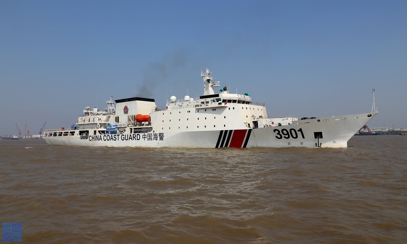 The deployment of Haijing 3901, one of the world’s largest coastguard vessels, showed Beijing’s willingness to use maritime law enforcement ships to impose its claims. Photo: Handout