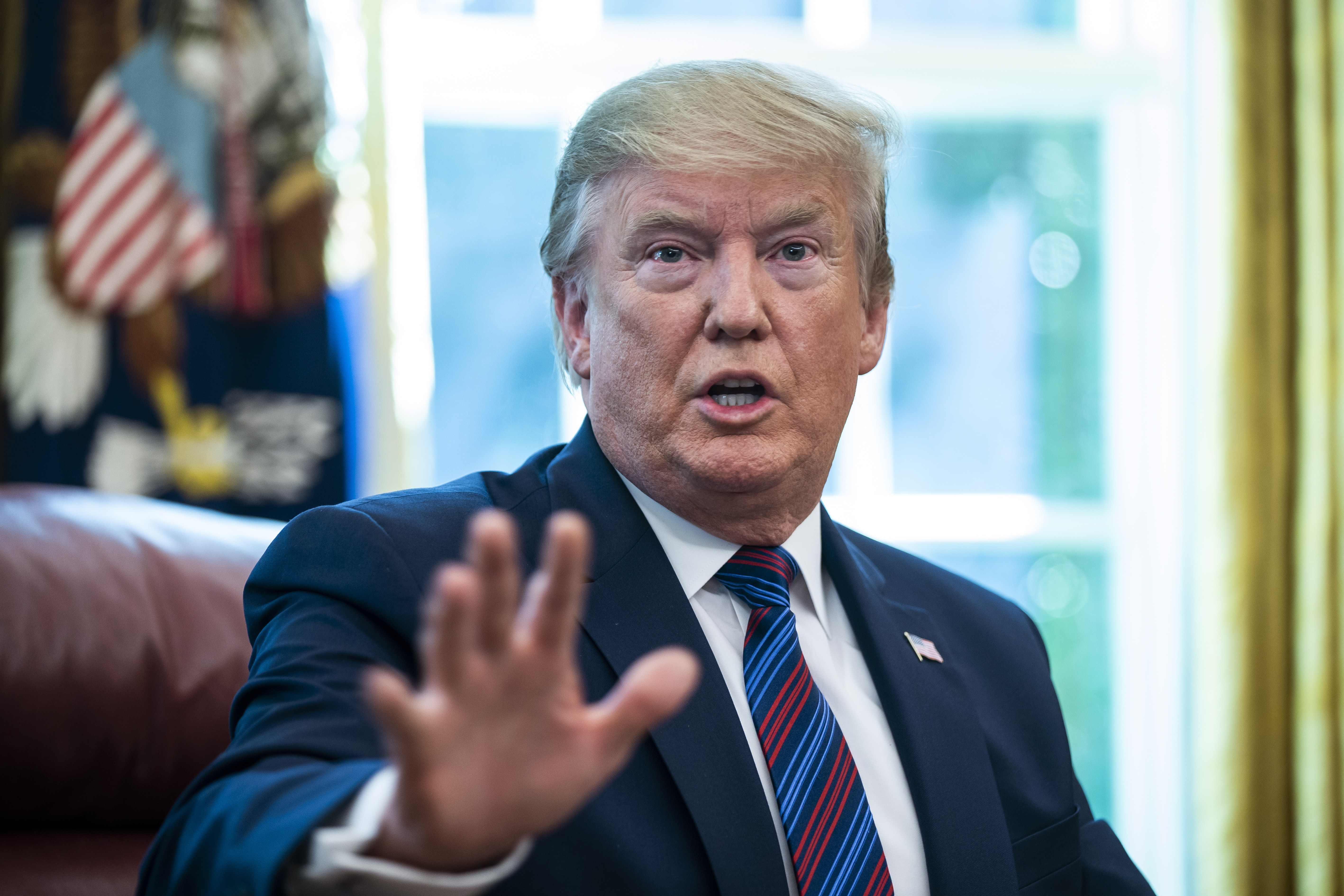 US President Donald Trump says the developing country designation lets China and others take “unfair” advantage of trade rules. Photo: EPA-EFE