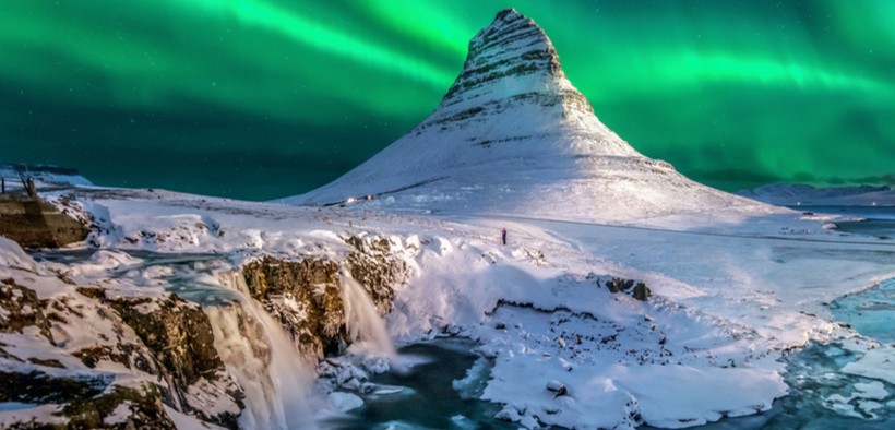 Iceland offers a great place from which to watch the Aurora borealis (northern lights). Photo: Shutterstock