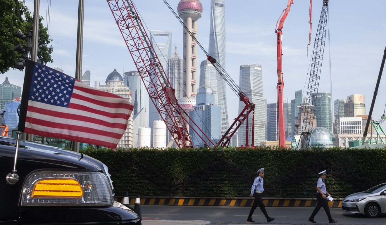 Negotiators from China and the US began two days of talks in Shanghai on Tuesday to little fanfare as they sought to play down expectations of reaching a deal. Photo: AP