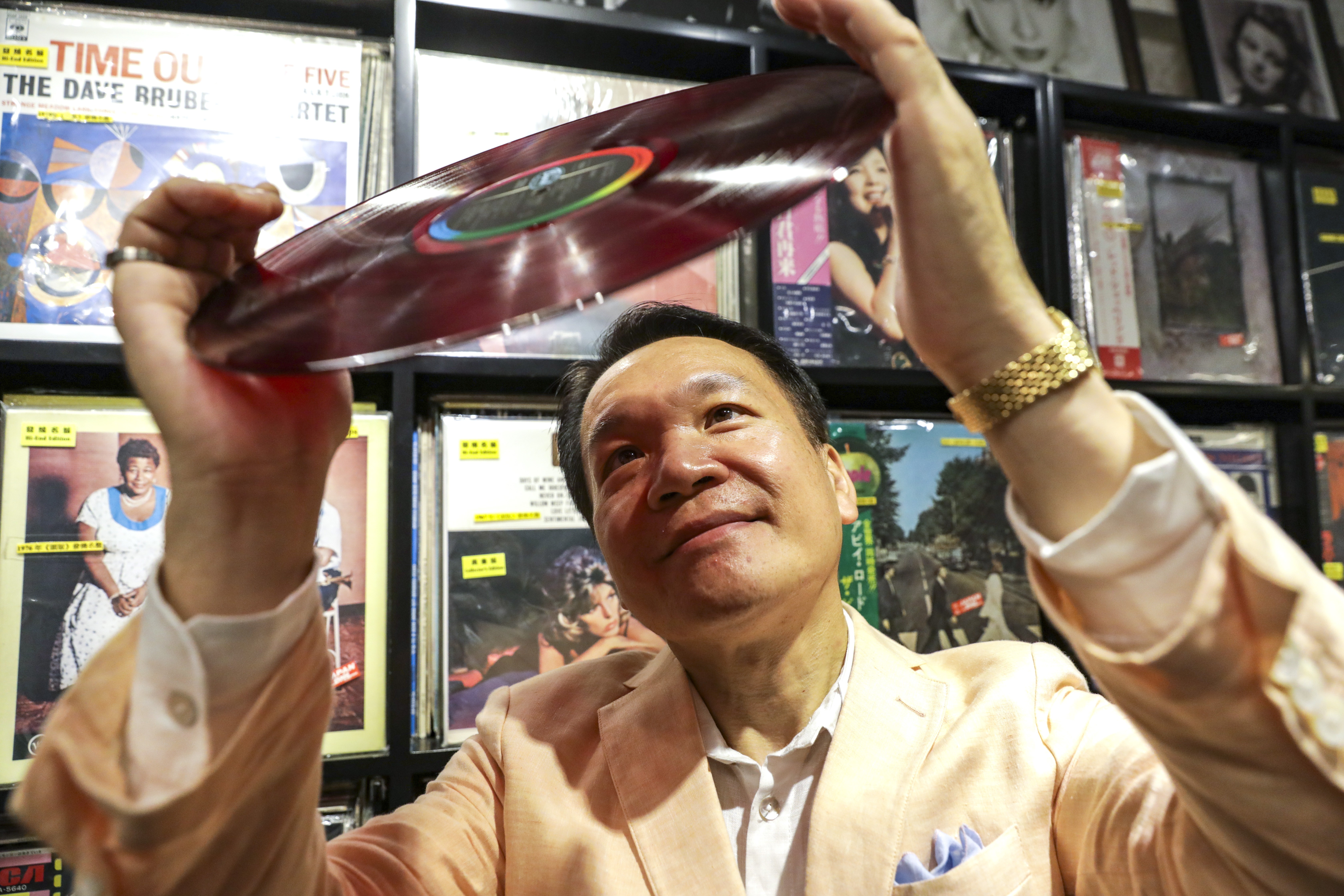 James Tang founded Hong Kong's record museum four years to preserve genuine recordings and inspire young musicians. Photo: May Tse