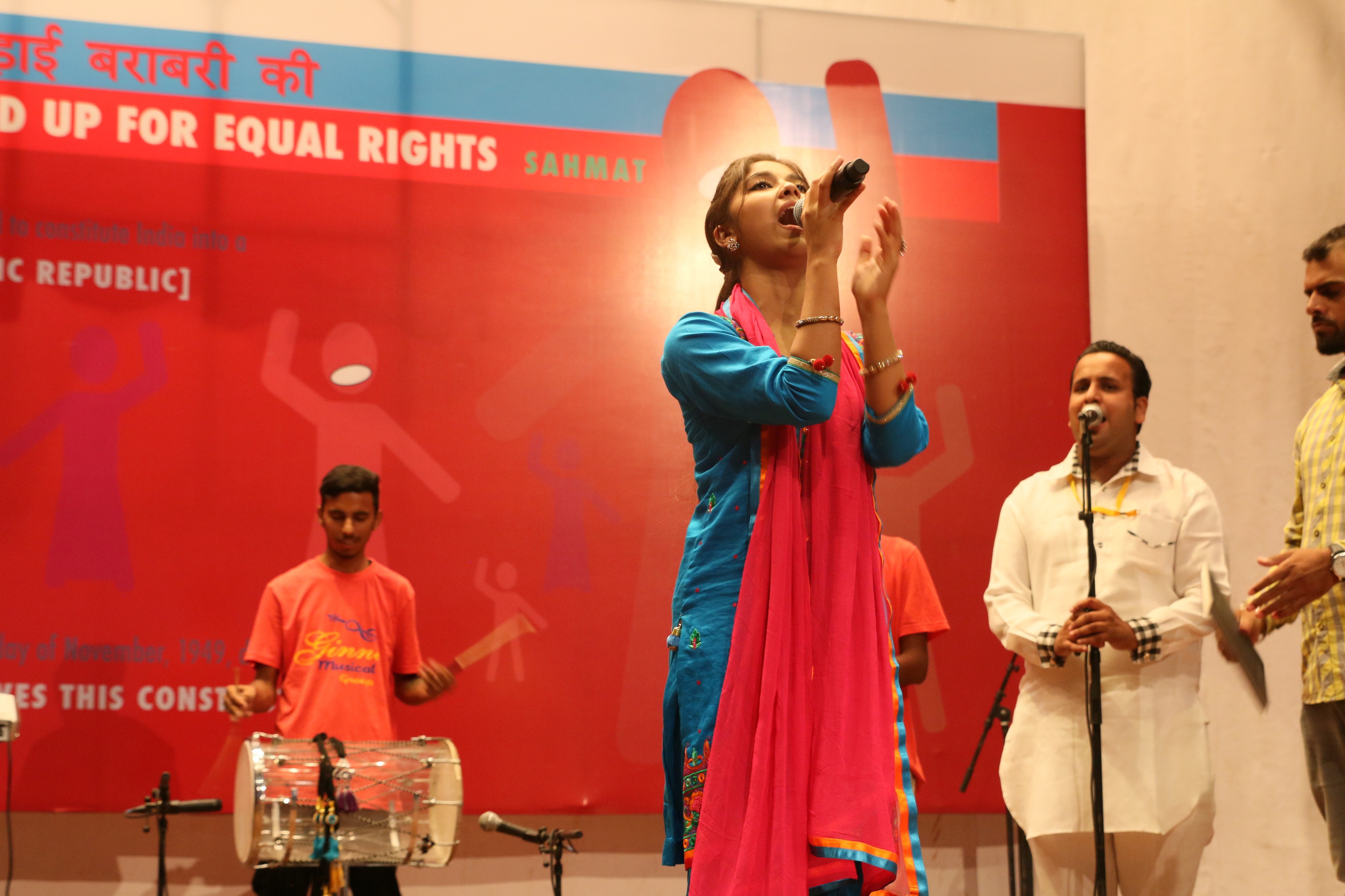 Ginni Mahi, a 19-year-old Dalit singer from the Chamar caste from Punjab, India, emphasises empowerment in her music.