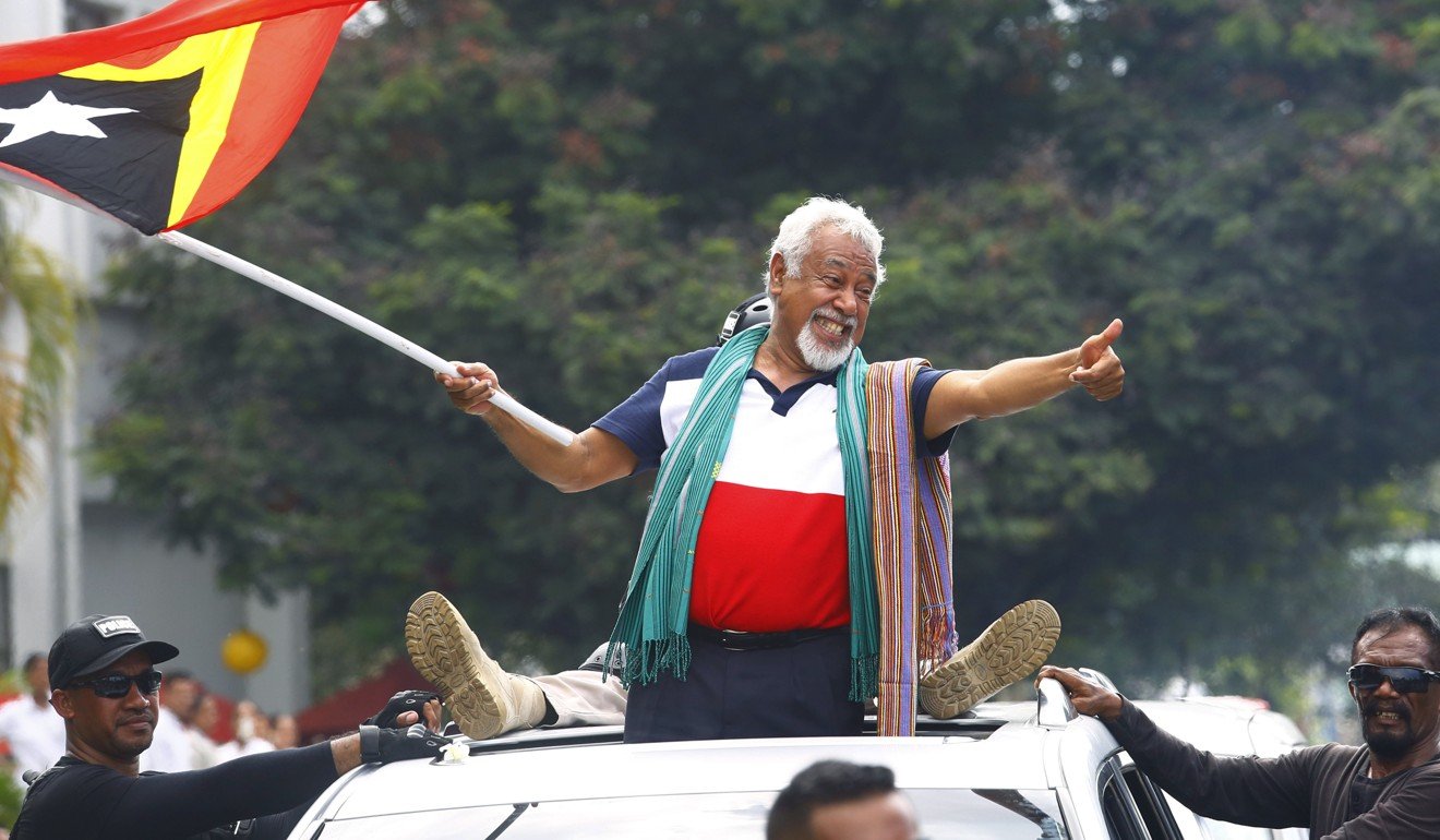 Mantan presiden Timor Timur dan pemimpin gerakan kemerdekaan Xanana Gusmão.  Foto: AP