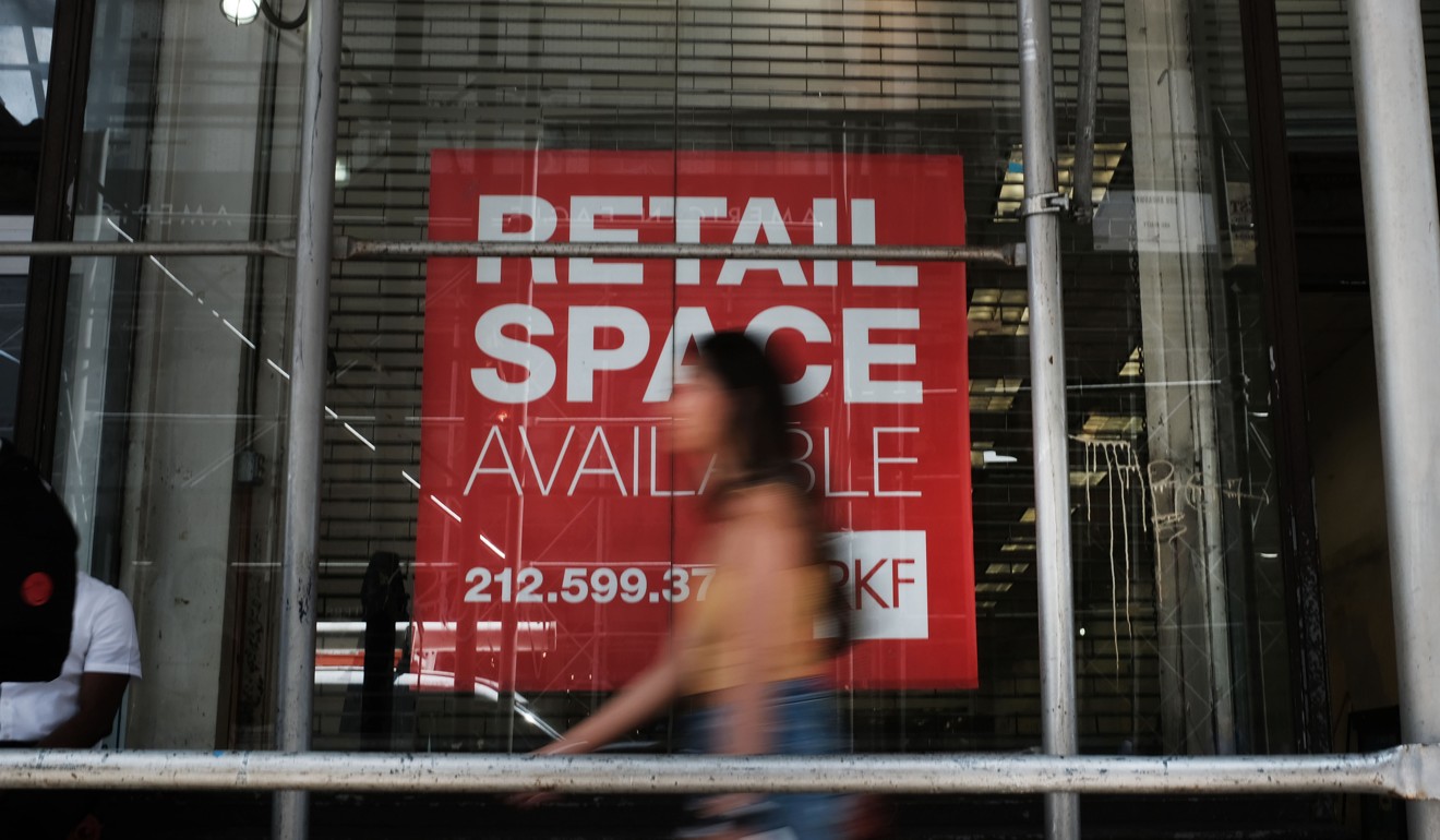 There are more opportunities for smaller stores as big-box stores close or reduce space, according to Coresight Research, which specialises in retail research. Photo: AFP