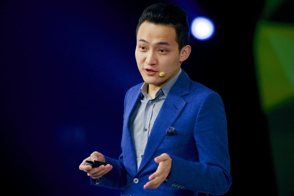 Chinese cryptocurrency entrepreneur Justin Sun. Photo: Reuters
