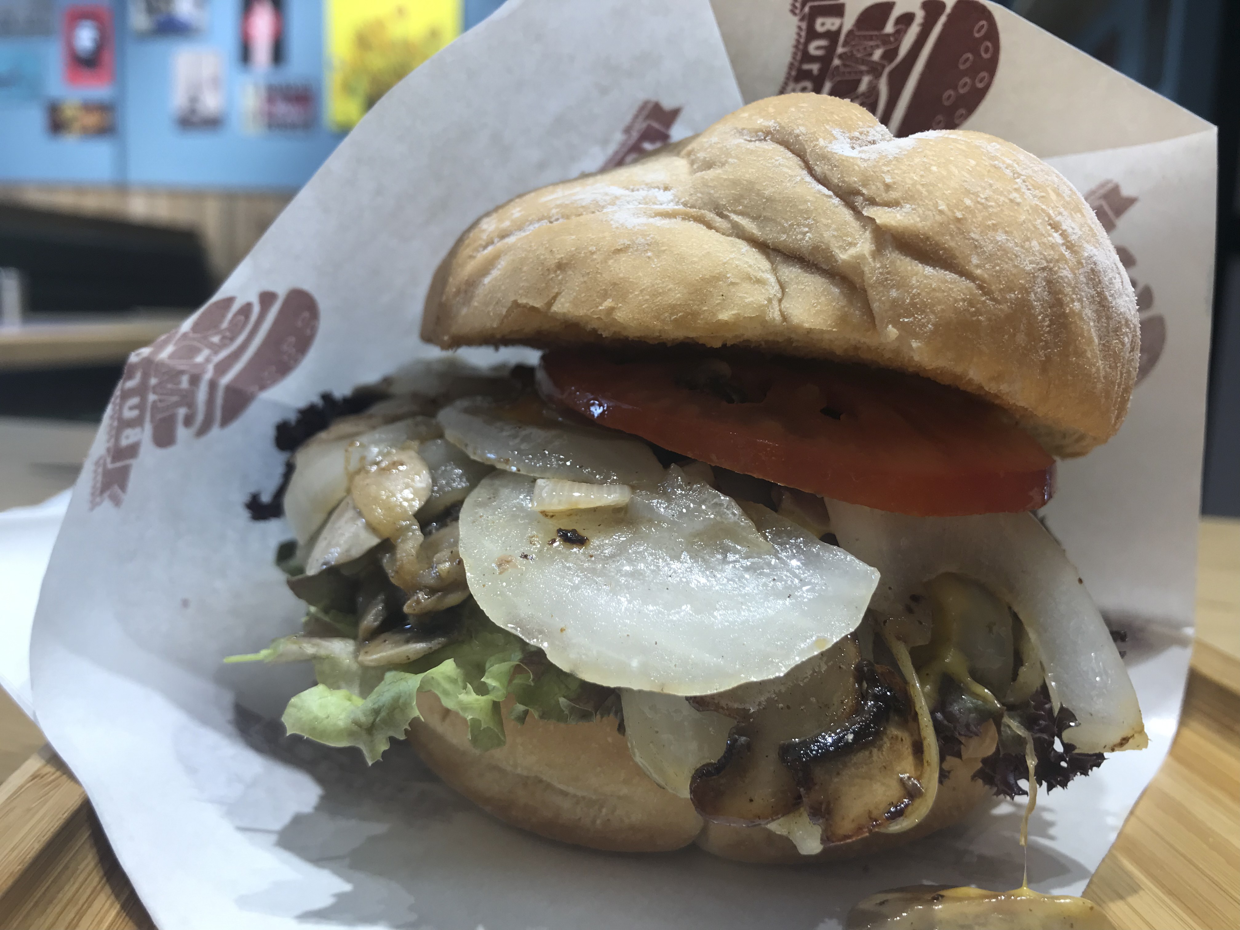 Try a burger at My Burger in Hong Kong. Here is the mushroom beef burger. Photo: Fifi Tsui