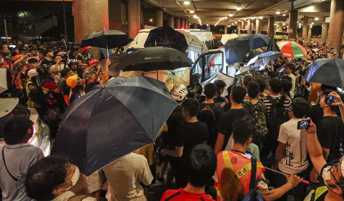 The night quiet Hong Kong working-class neighbourhood Wong Tai Sin ...