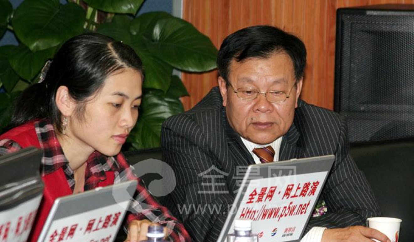 Li Jianhua is pictured during the roadshow ahead of the 2008 IPO for his Guangdong Weihua Corporation. Photo: Guangdong Weihua Corporation