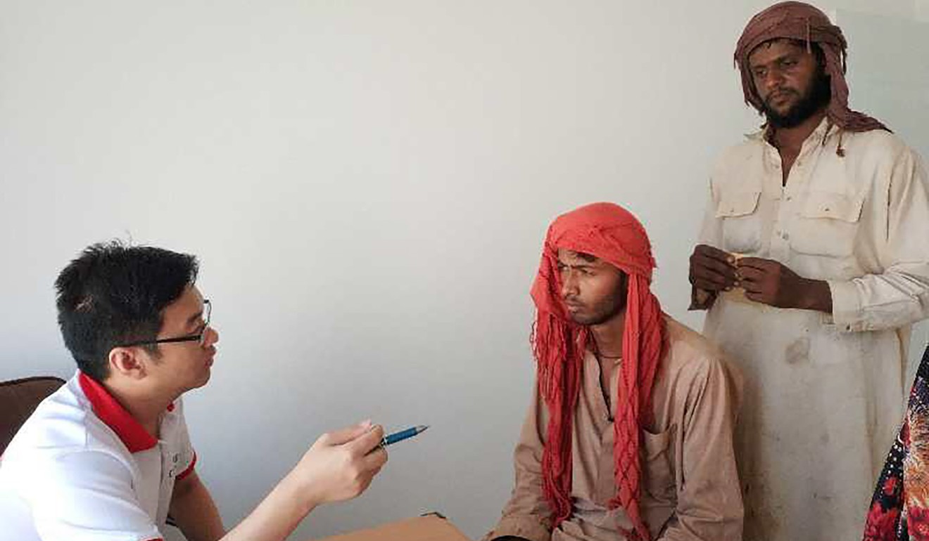 The Chinese Red Cross Clinic in Gwadar is treating residents and Chinese workers. Photo: CRCF