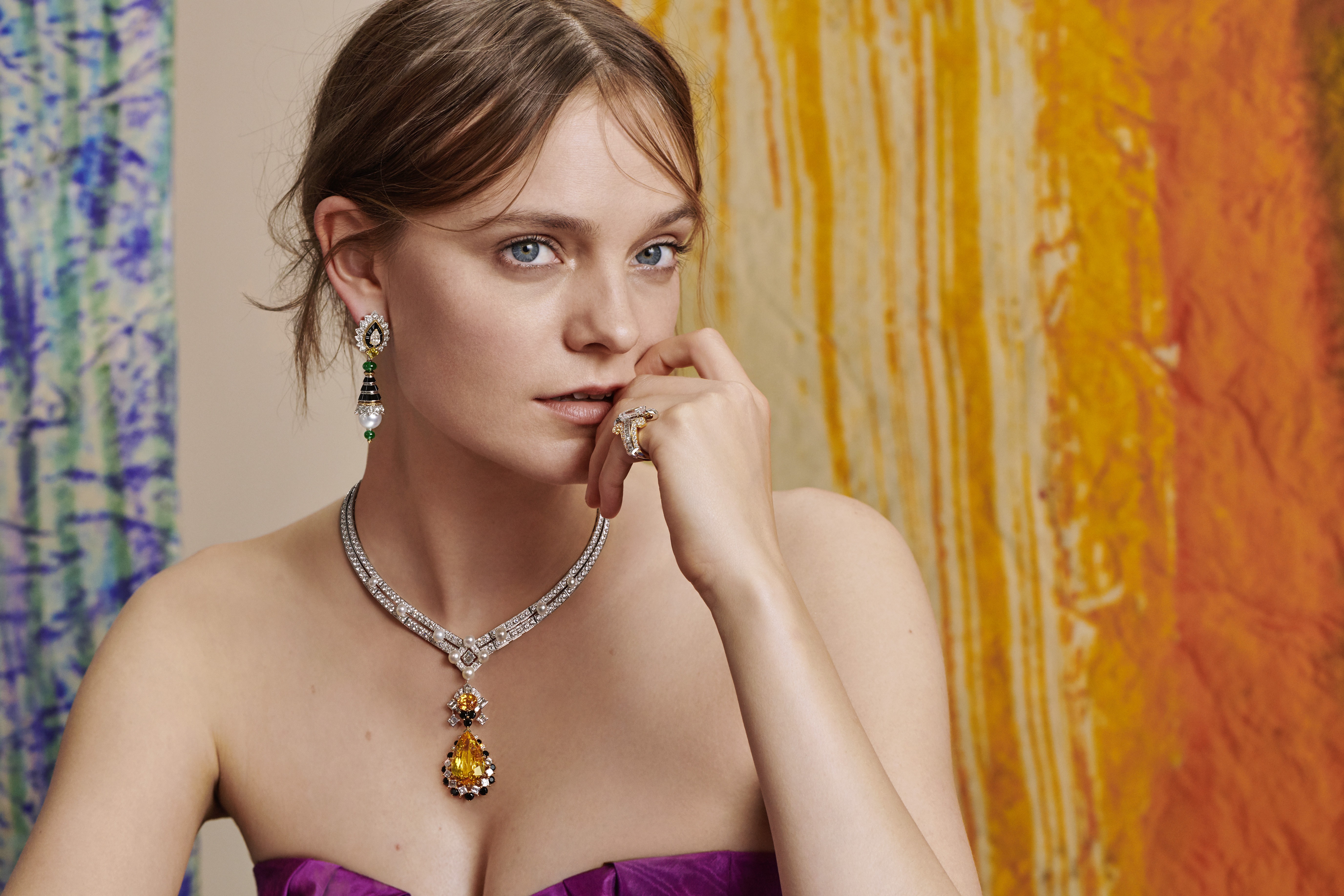 A necklace in Van Cleef & Arpels’ Romeo and Juliet collection. Photo: Sonia Sieff Art Direction