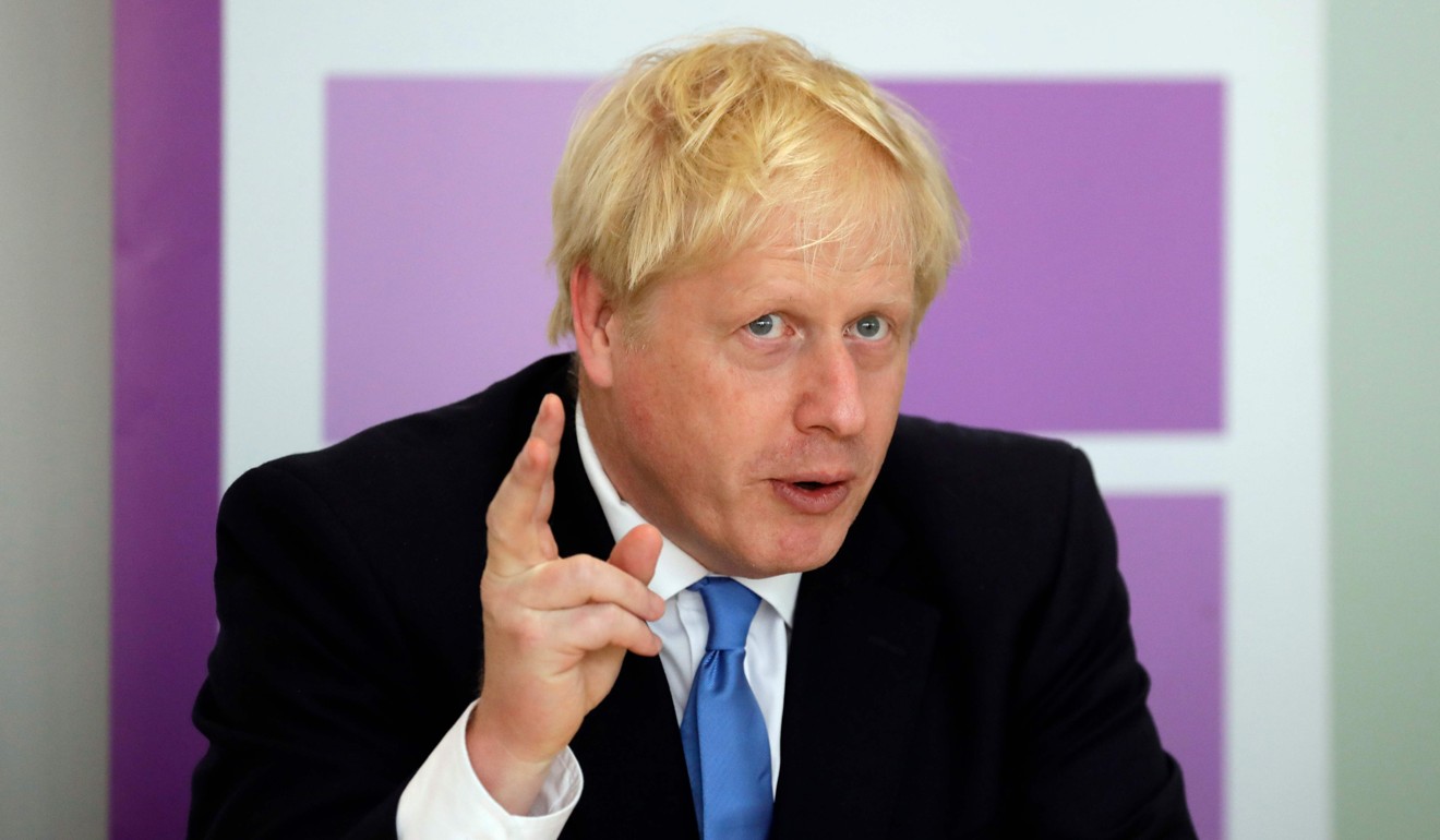 Max Johnson says his half-brother Boris Johnson (above), the British Prime Minister, is the right man to deliver Brexit. Photo: AFP