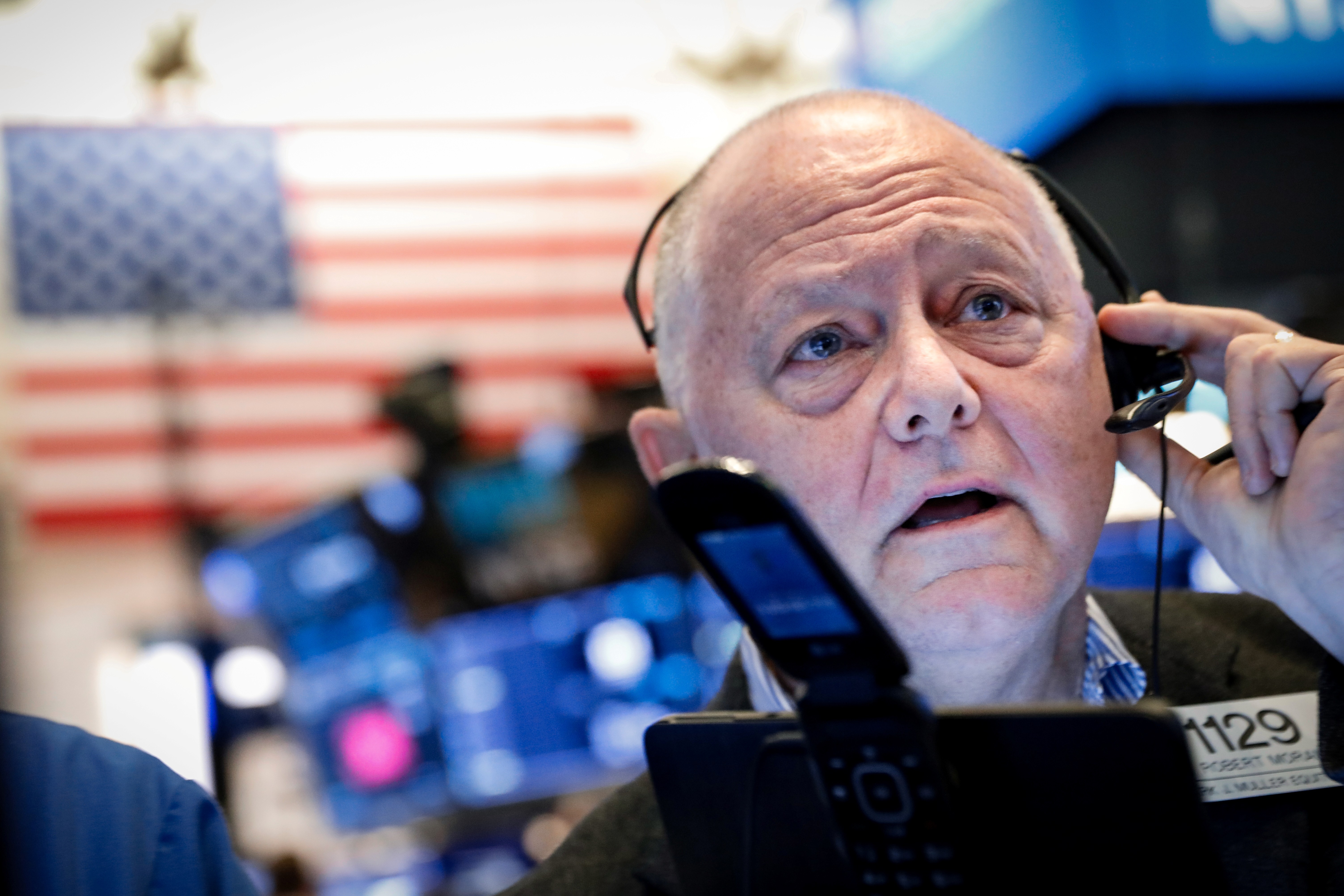 A trader works on the floor of the New York Stock Exchange. With every tit-for-tat move of the US-China trade stand-off, market reactions follow a familiar path. Photo: AFP