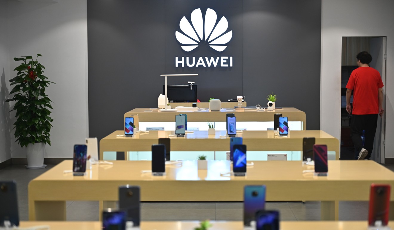 Huawei’s revenue jumped by 23 per cent in the first half of this year. Photo: Hector Retamal/AFP