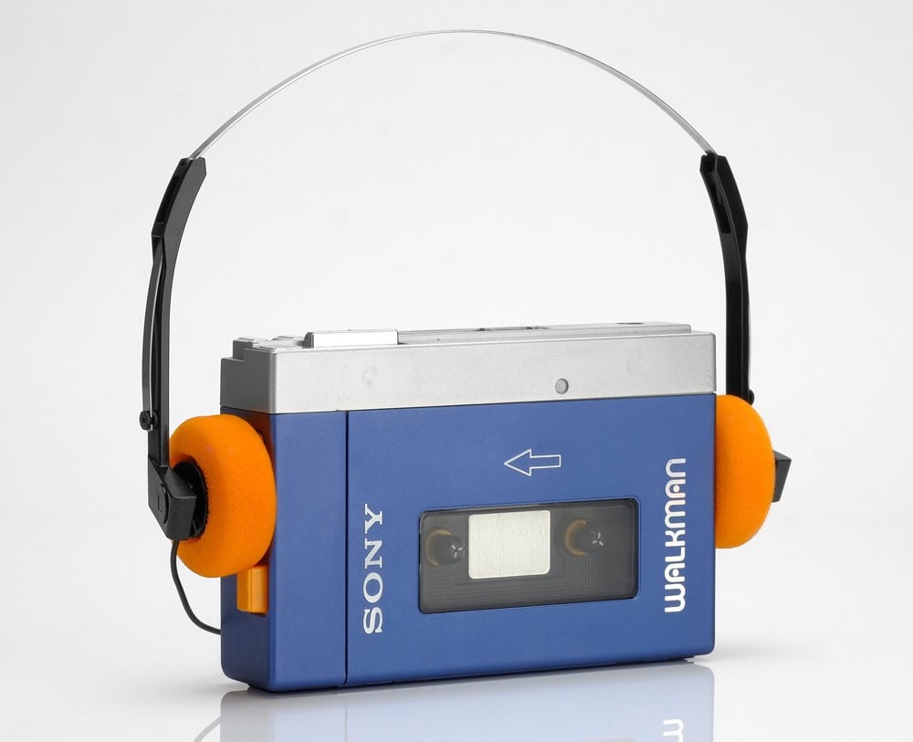 sony unveils 40th anniversary walkman with retro casette screensaver