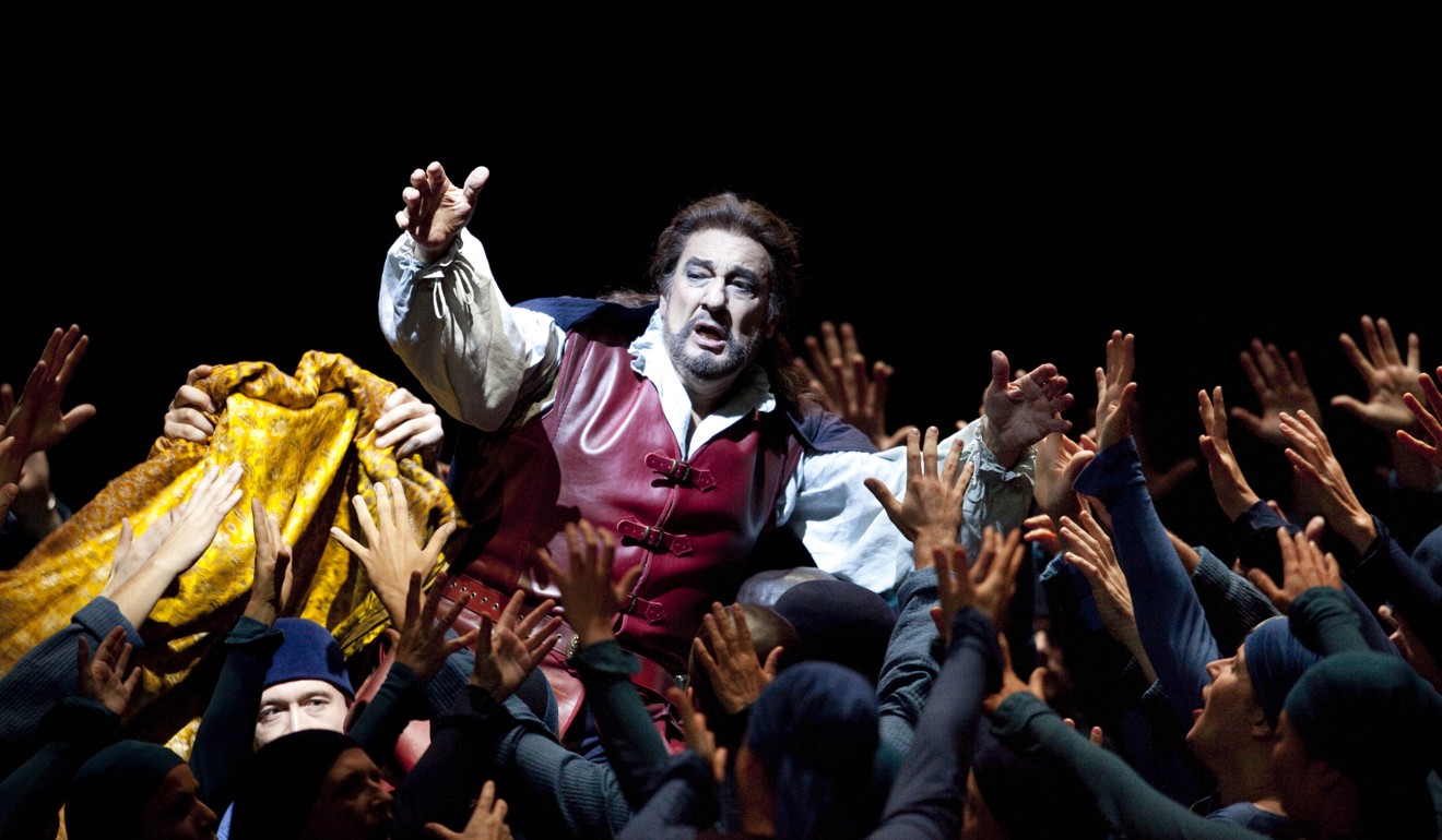 Domingo is pictured during a 2009 performance in Germany. Photo: AP