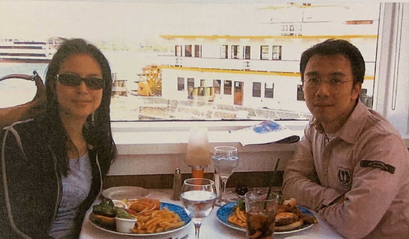 Cheyenne Chan and Wilson Fung dining out in Washington in 2005. Photo: Handout