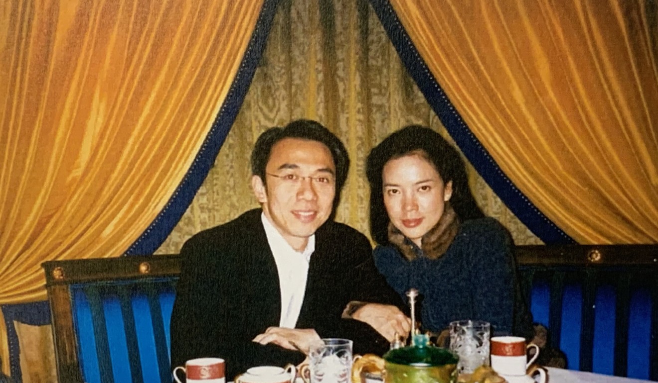 Wilson Fung and Cheyenne Chan confessed their feelings towards each other during dinner in Macau on December 10, 2003. Photo: Handout